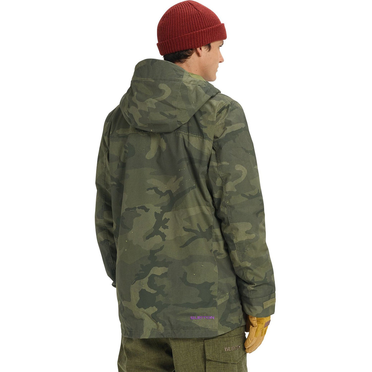 Burton Covert Jacket 2020 Worn Camo 2