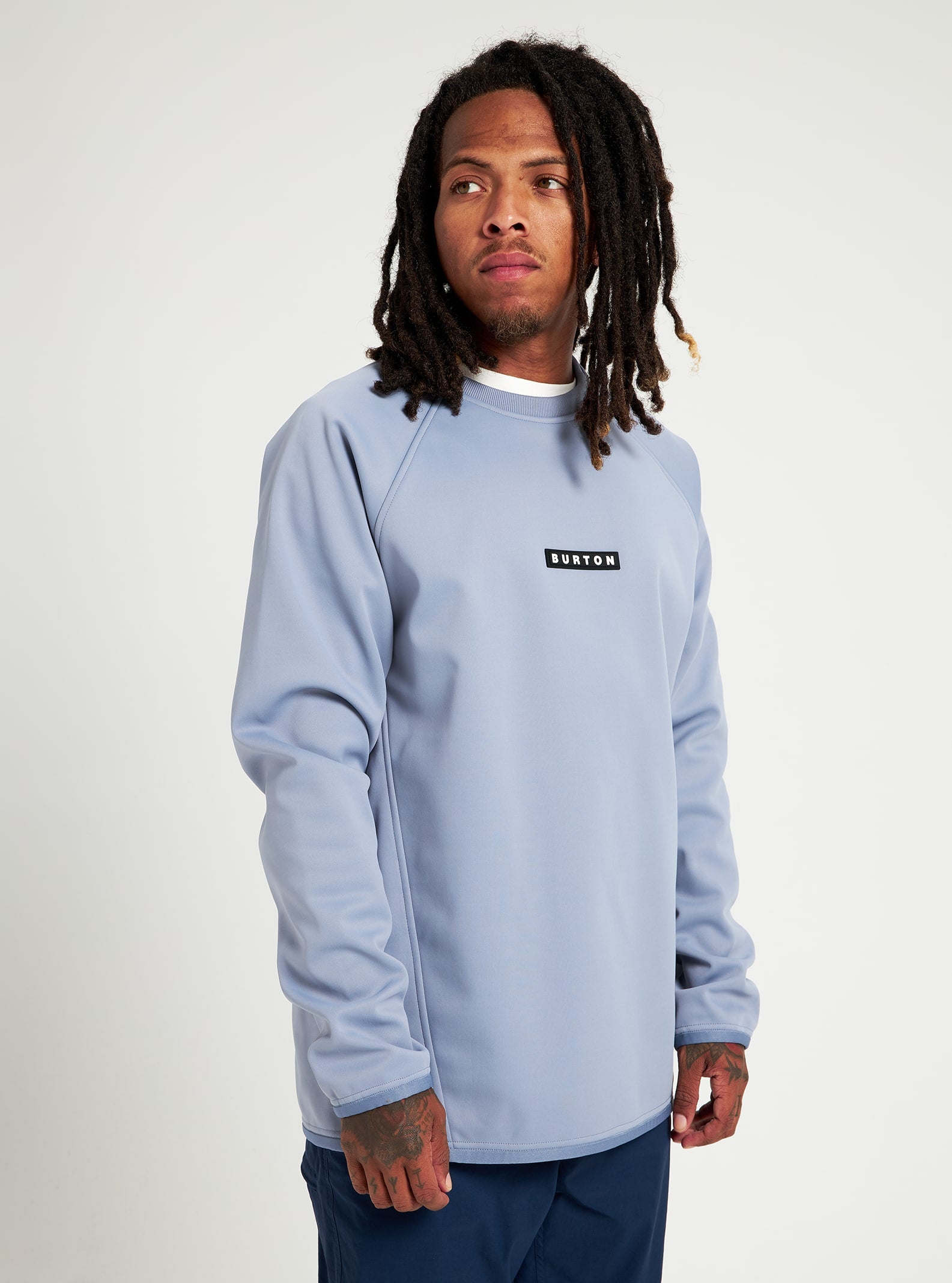Burton Crown Weatherproof Pullover Crew 2022 Folkstone gray