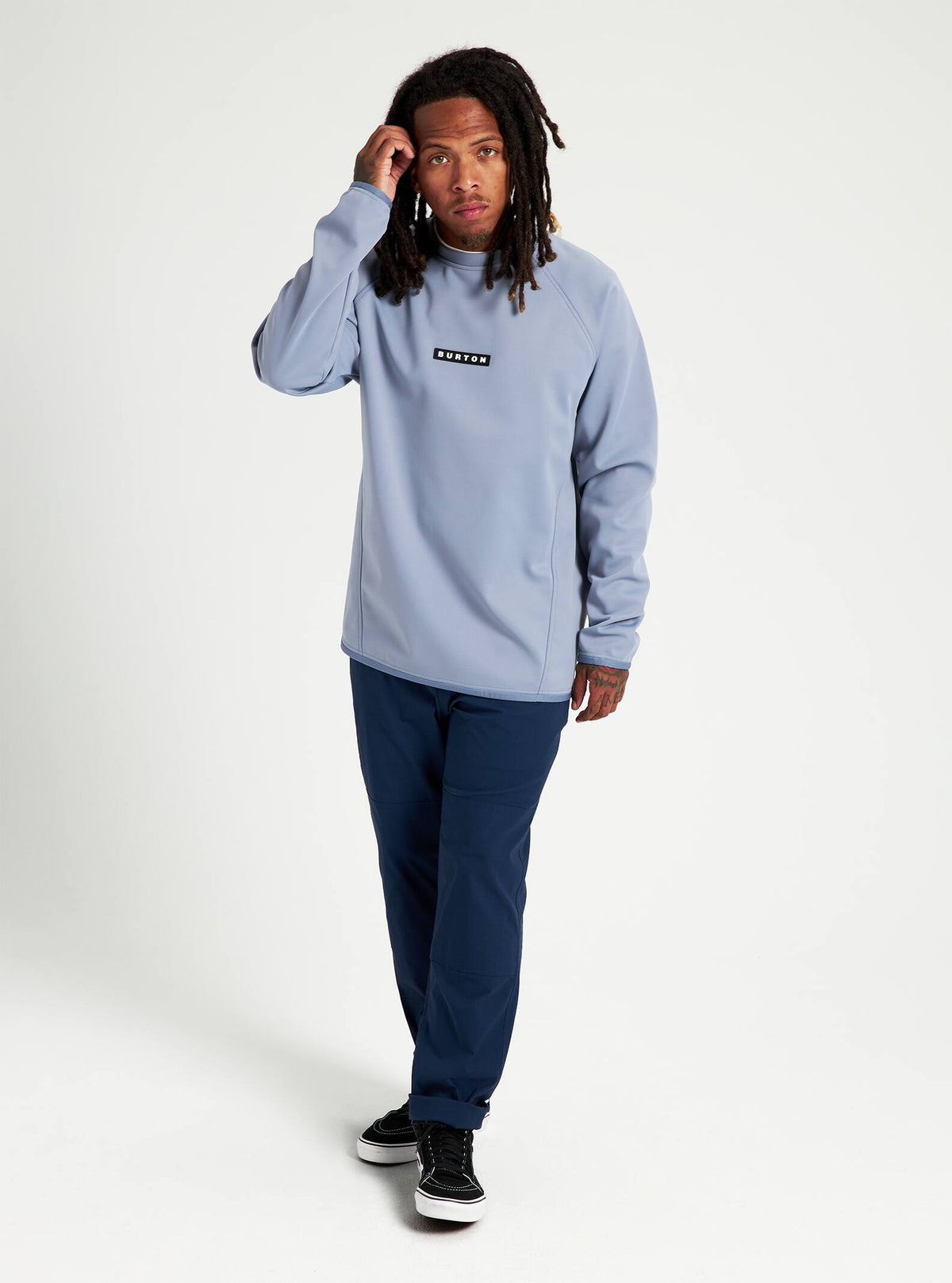 Burton Crown Weatherproof Pullover Crew 2022 Folkstone gray