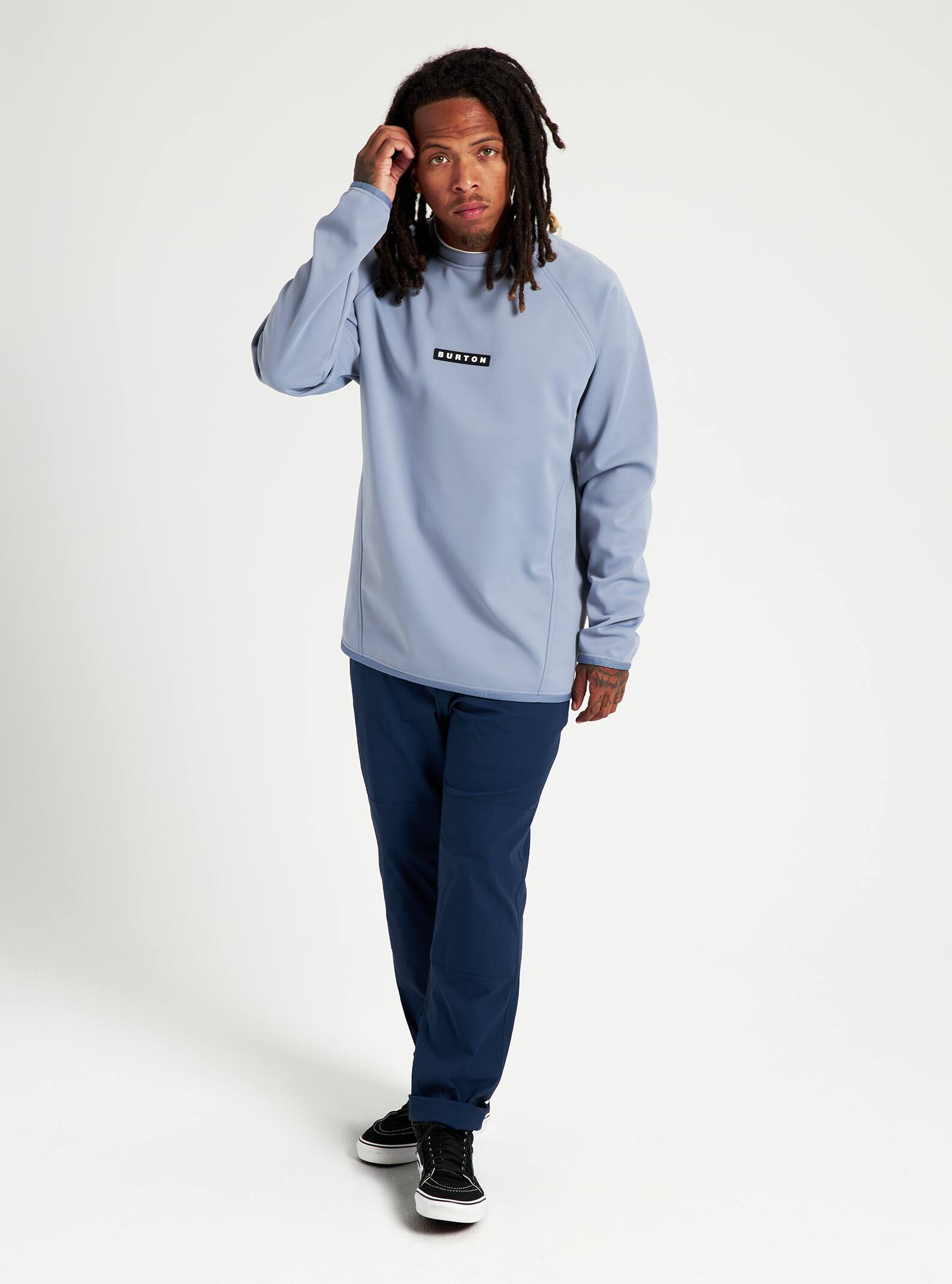 Burton Crown Weatherproof Pullover Crew 2022 Folkstone gray