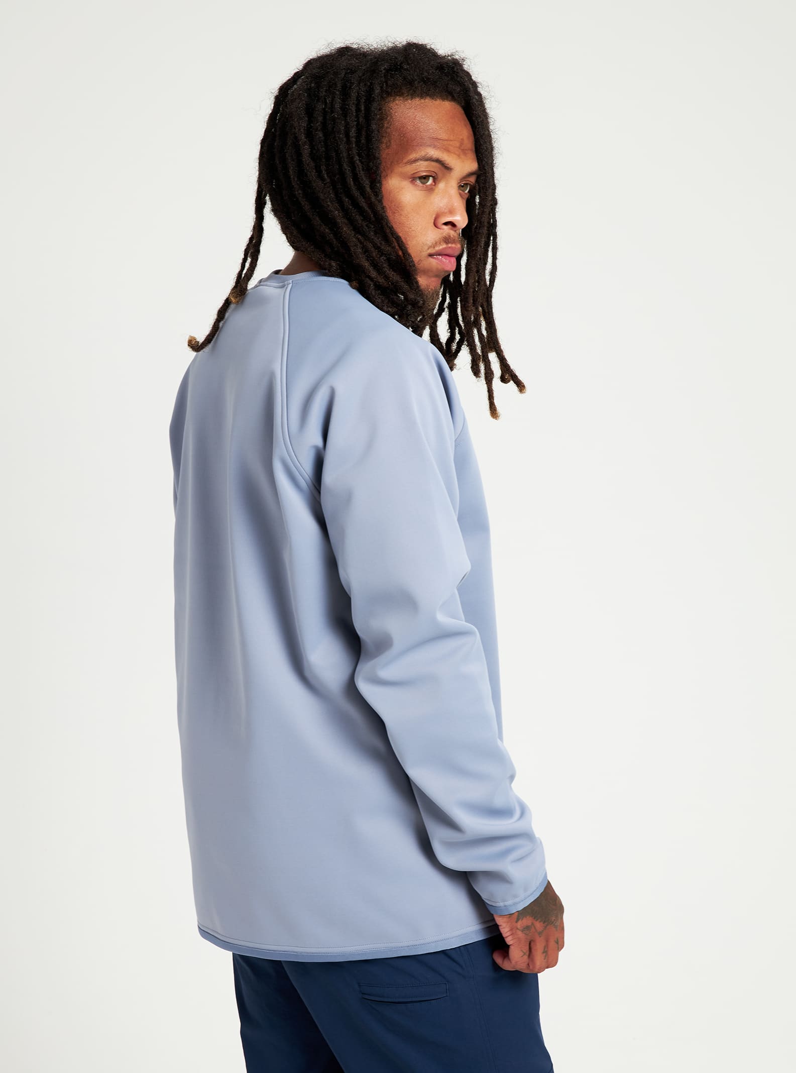 Burton Crown Weatherproof Pullover Crew 2022 Folkstone gray