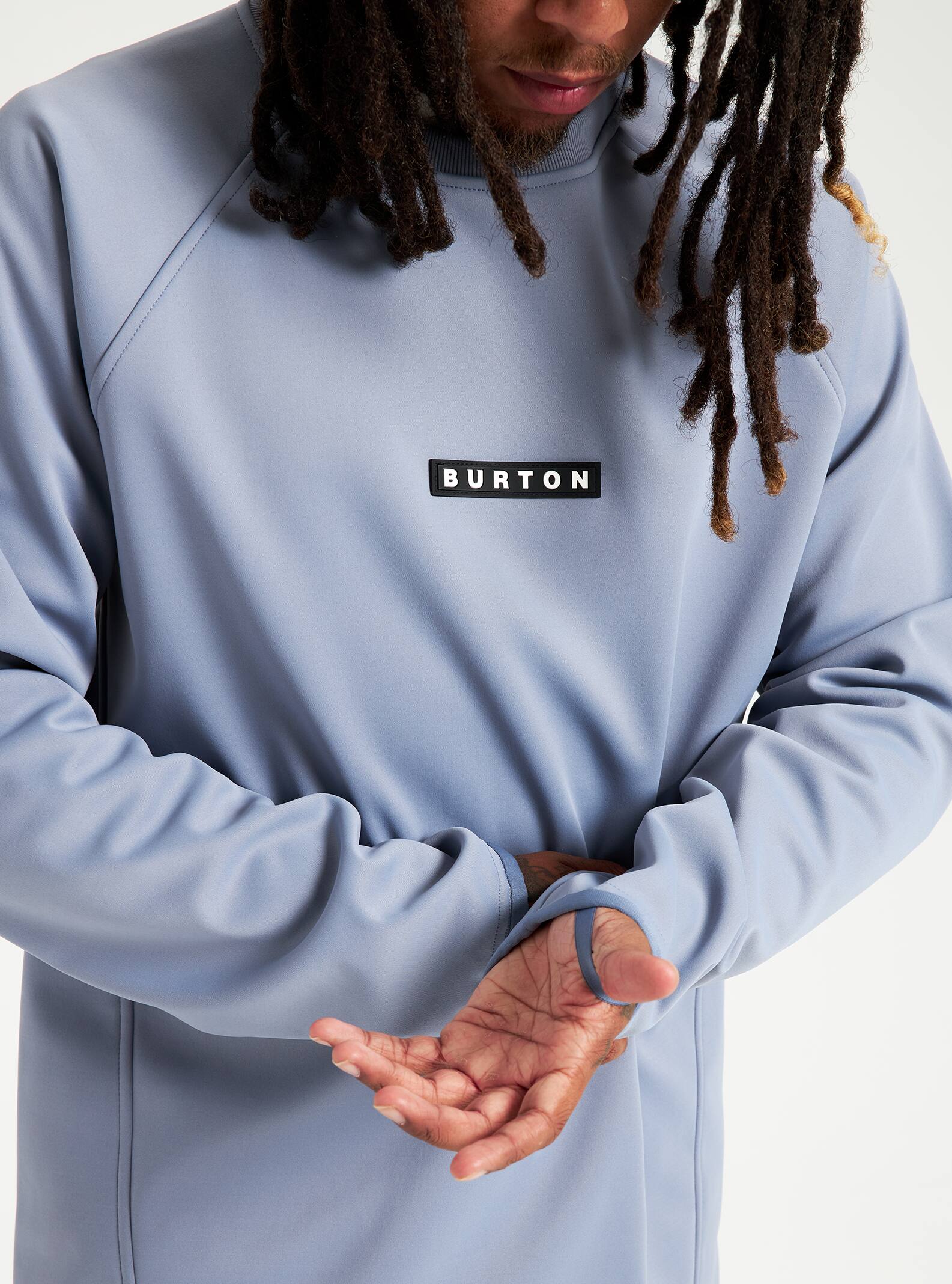 Burton Crown Weatherproof Pullover Crew 2022 Folkstone gray