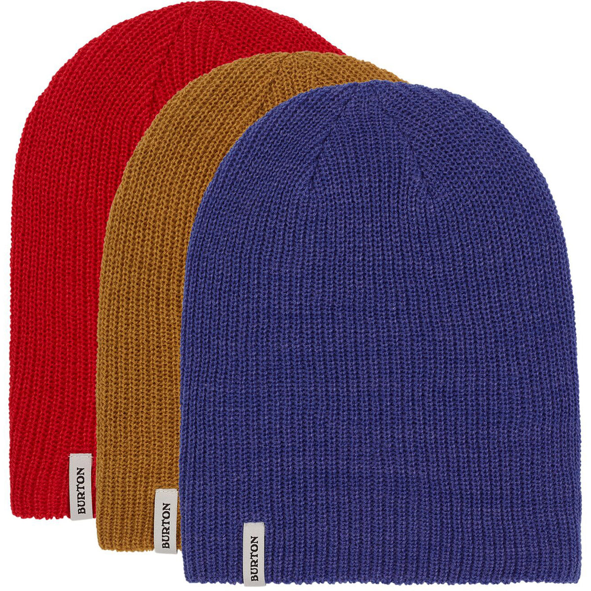 Burton DND 3 Pack Snow Beanie 2020 Flaming Scarlet /Royal Blue/ Wood Thrush 1