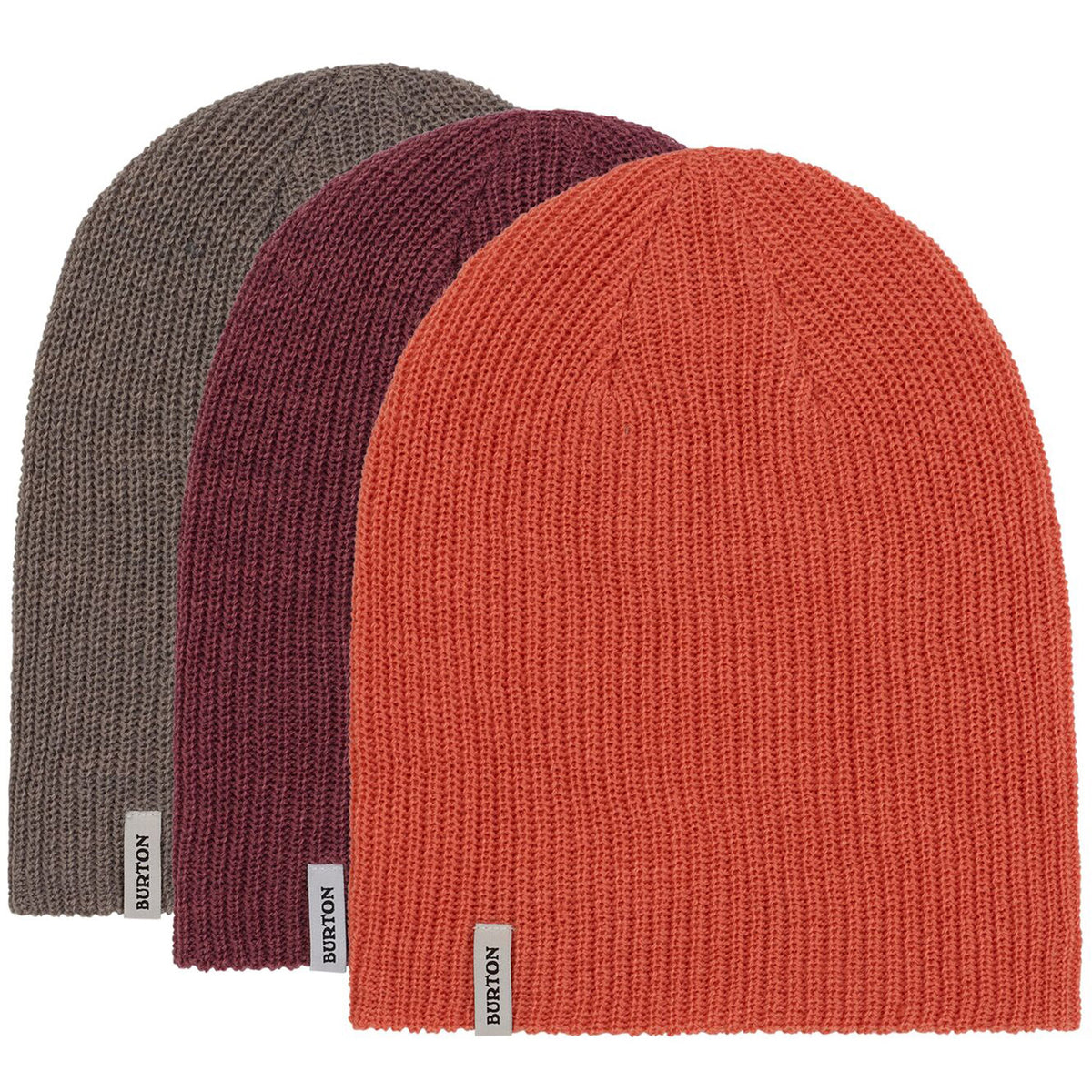 Burton DND 3 Pack Snow Beanie 2020 Rose Brown /Sterling / Crabapple 1
