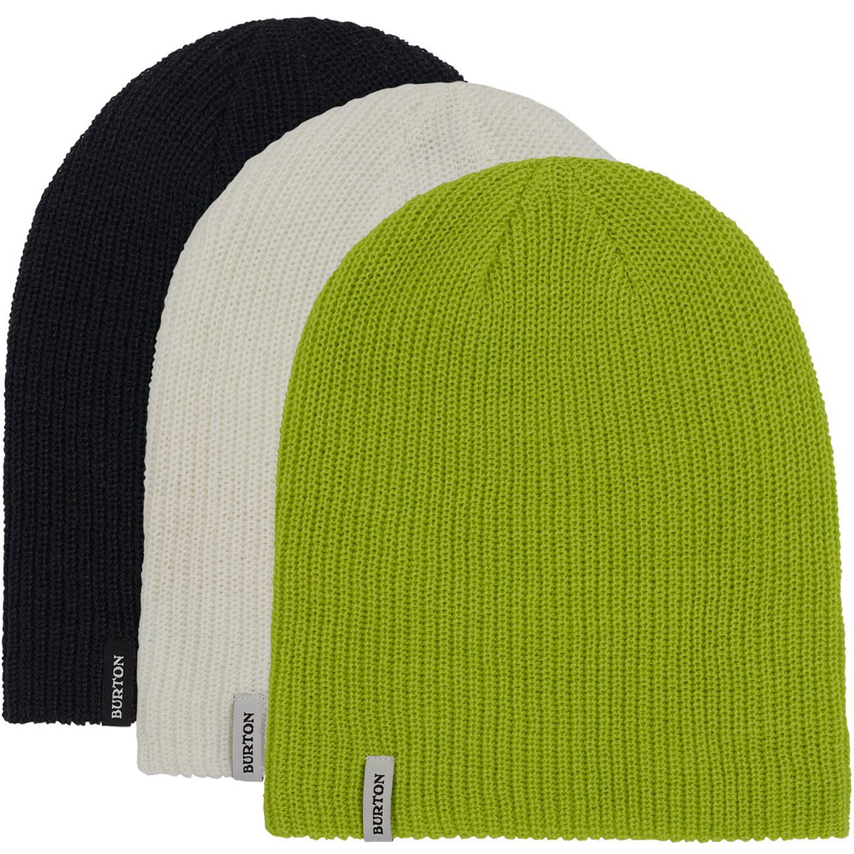 Burton DND 3 Pack Snow Beanie 2020 True Black/ Stout White/ Tender Shoots 1