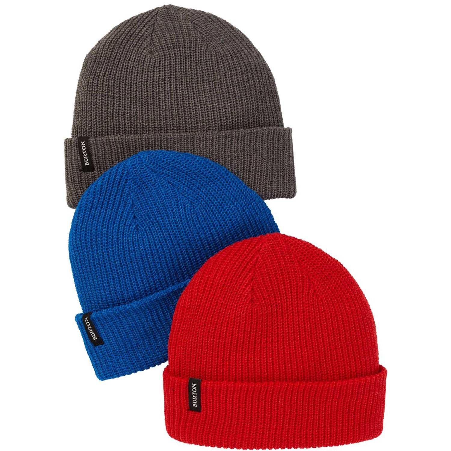 Burton DND Beanie 3 Pack 2021 Lapis Blue / Flame Scarlet / Castlerock