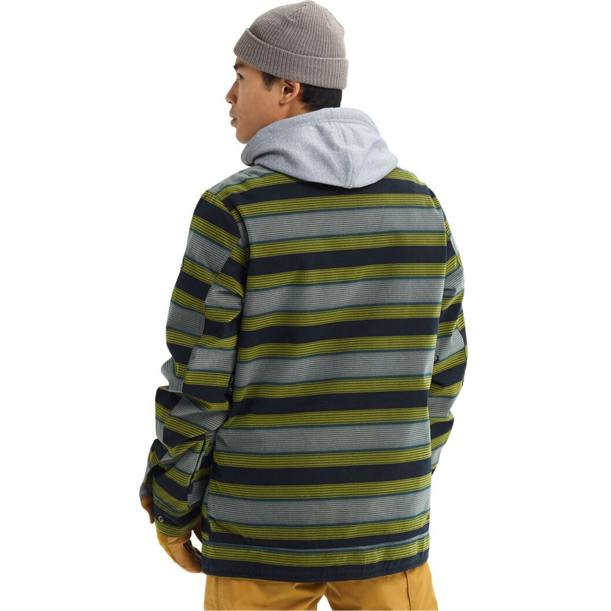 Burton Dunmore Snowboard Jacket 2020 Maize Sap Stripe