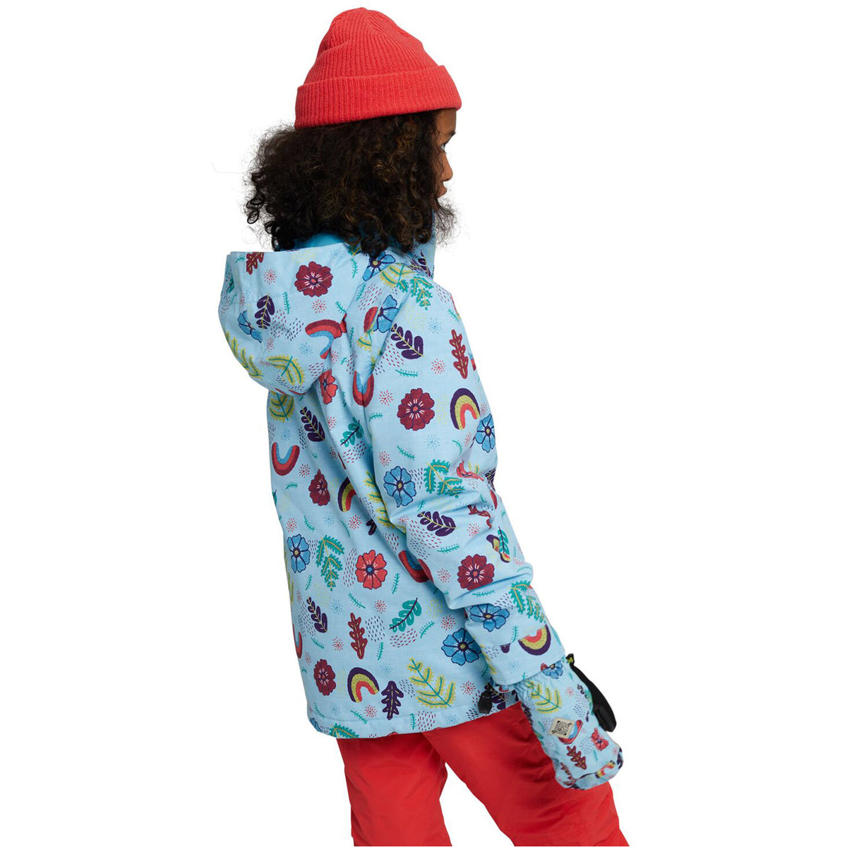Burton Elodie Girls Snowboard Jacket 2021 Embroidered Floral
