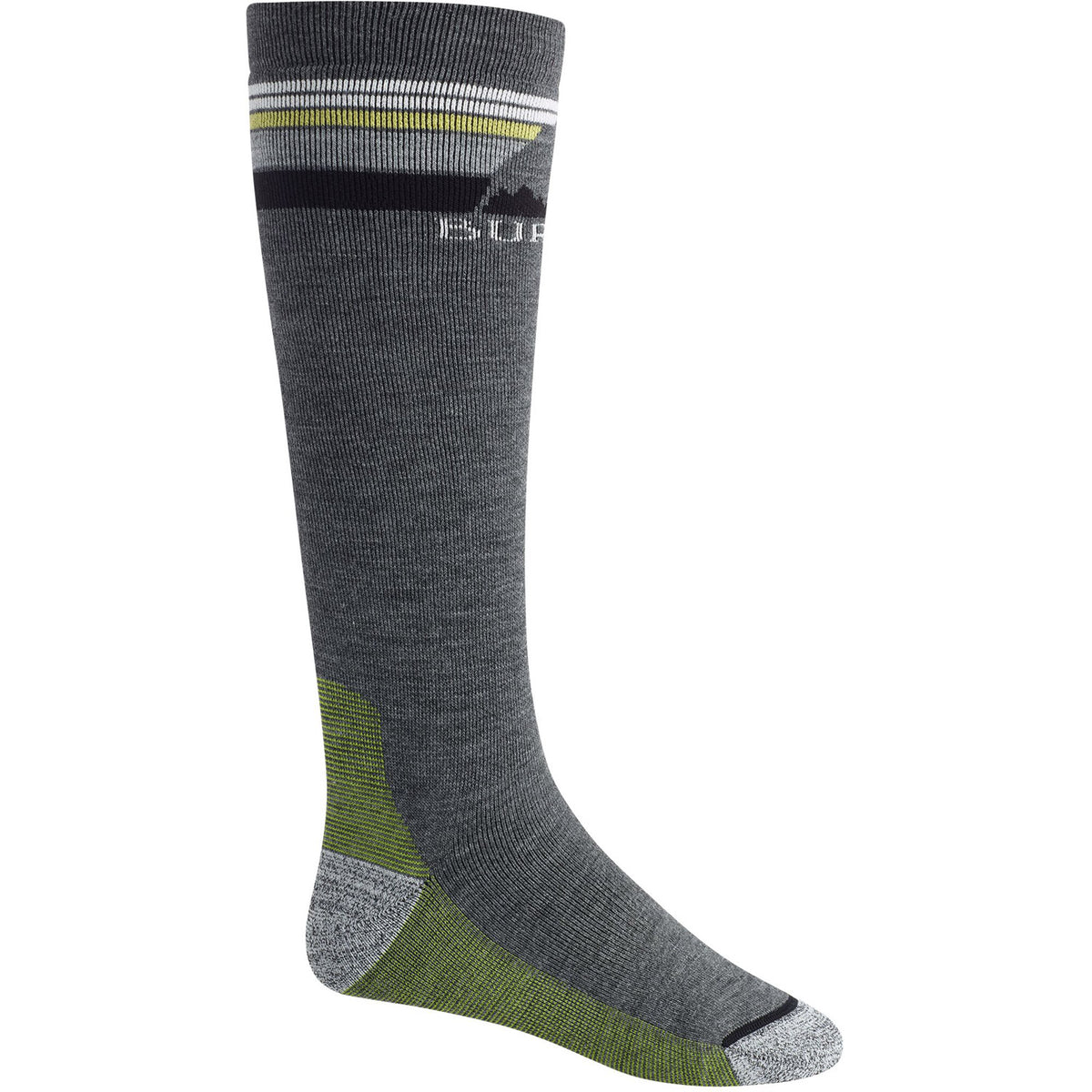Burton Emblem Midweight Mens Snowboard Sock 2020 Iron 1