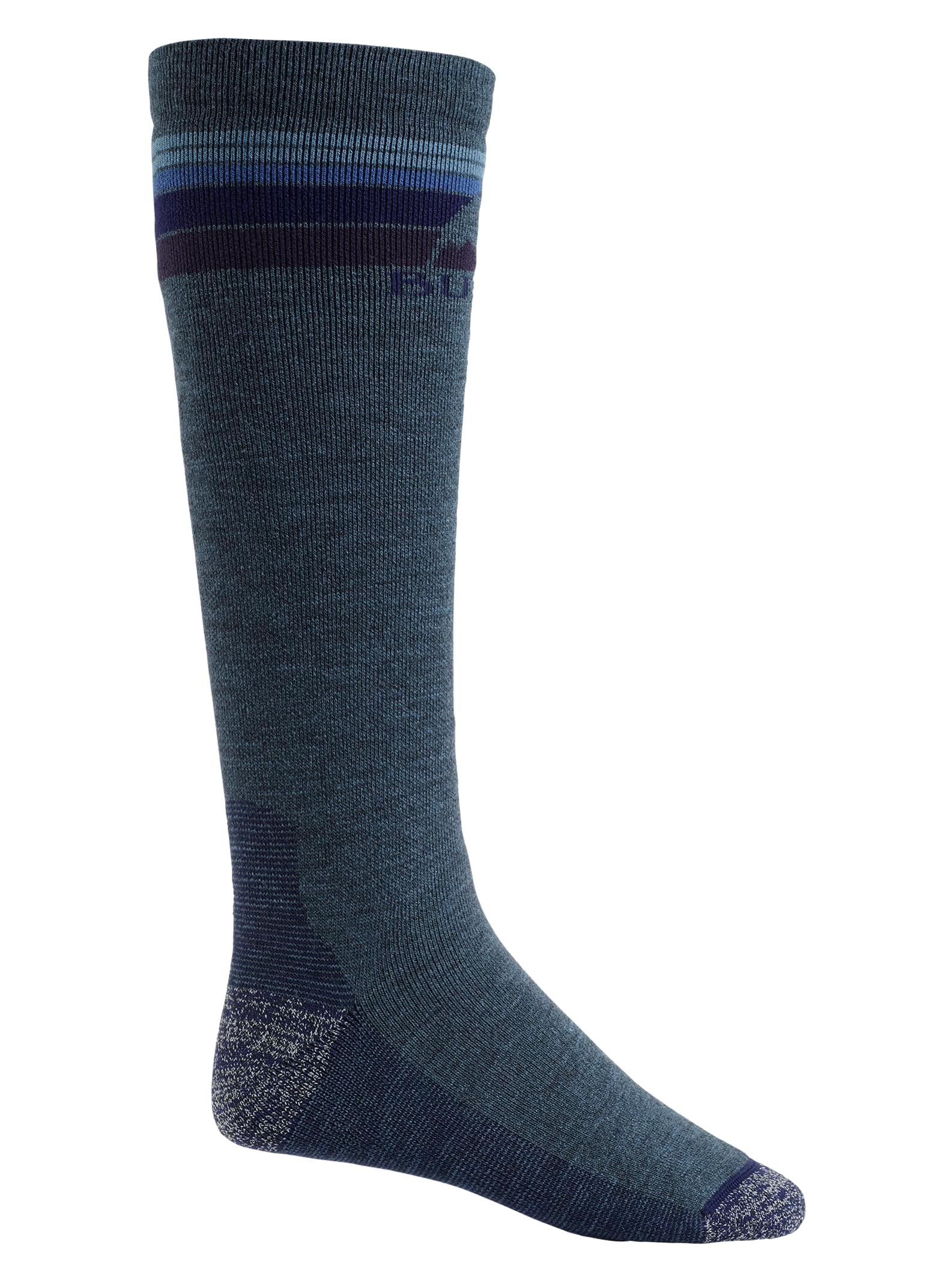 Burton Emblem Midweight Sock 2022 Mood indigo heather