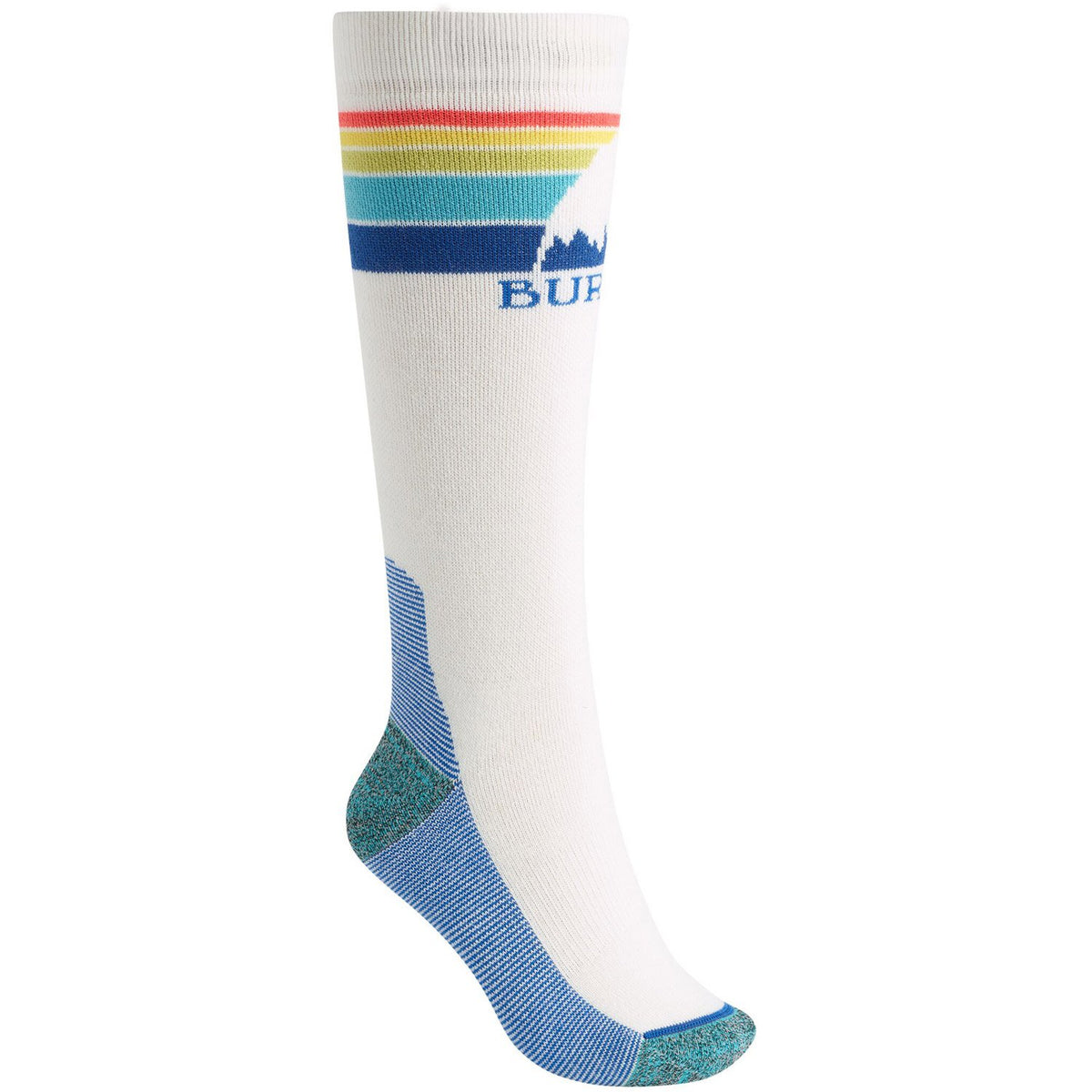 Burton Emblem Midweight Womens Snowboard Sock 2020 Stout White 1