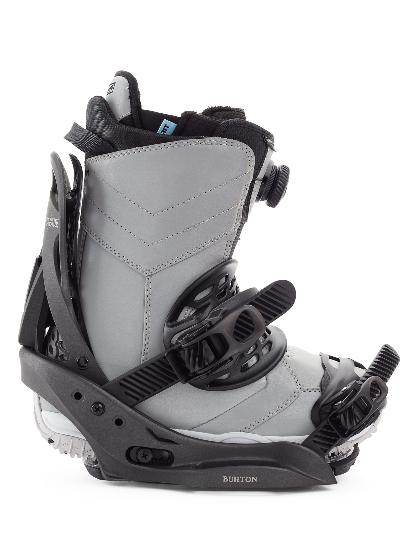 Burton Escapade EST Snowboard Binding 2022 Fade to black