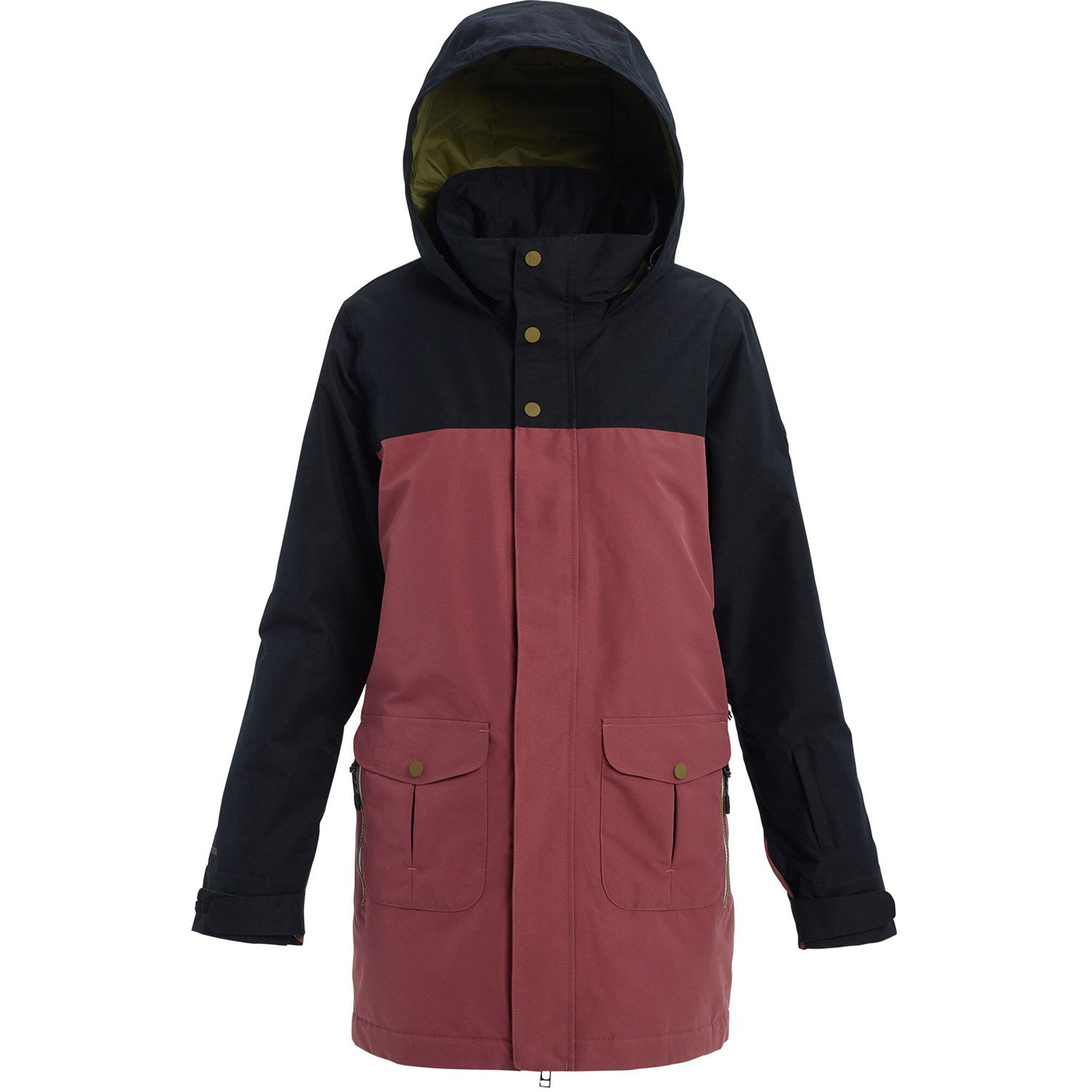 Burton GORE‑TEX Eyris Snowboard Jacket 2020 True Black Rose Brown