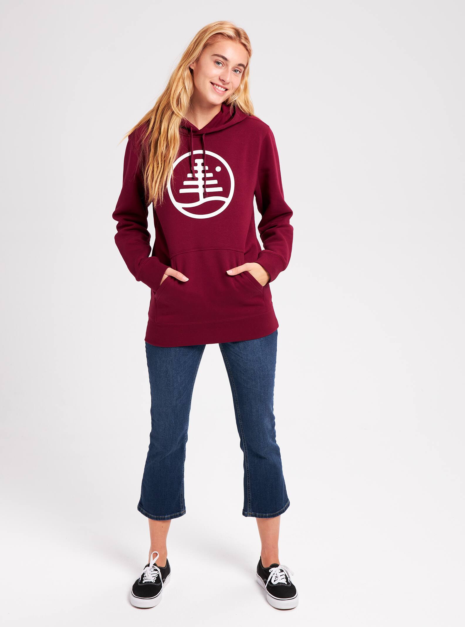 Burton Family Tree Pullover Hoodie 2022 Mulled berry