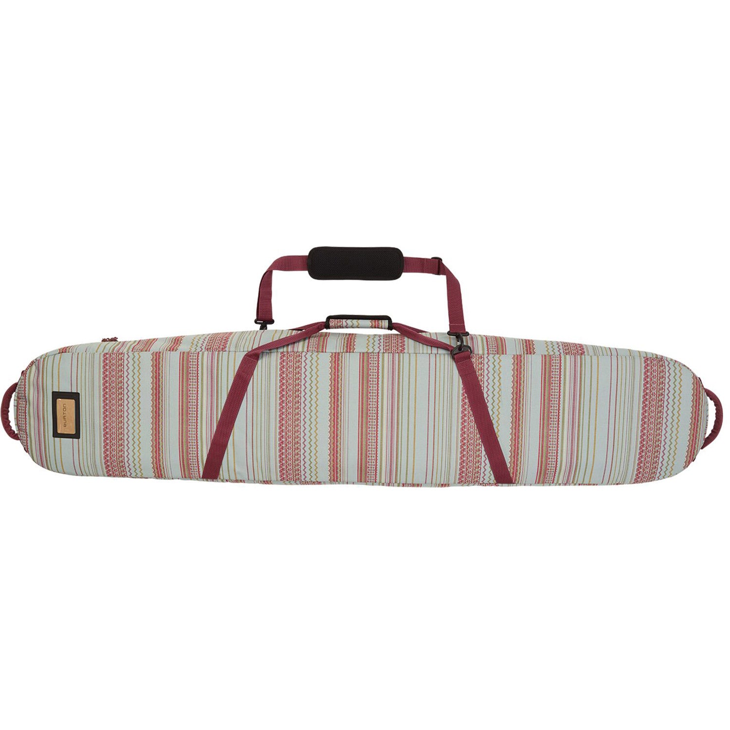 Burton Gig Snowboard Bag 2020 Aqua Gray Stripe Print 2