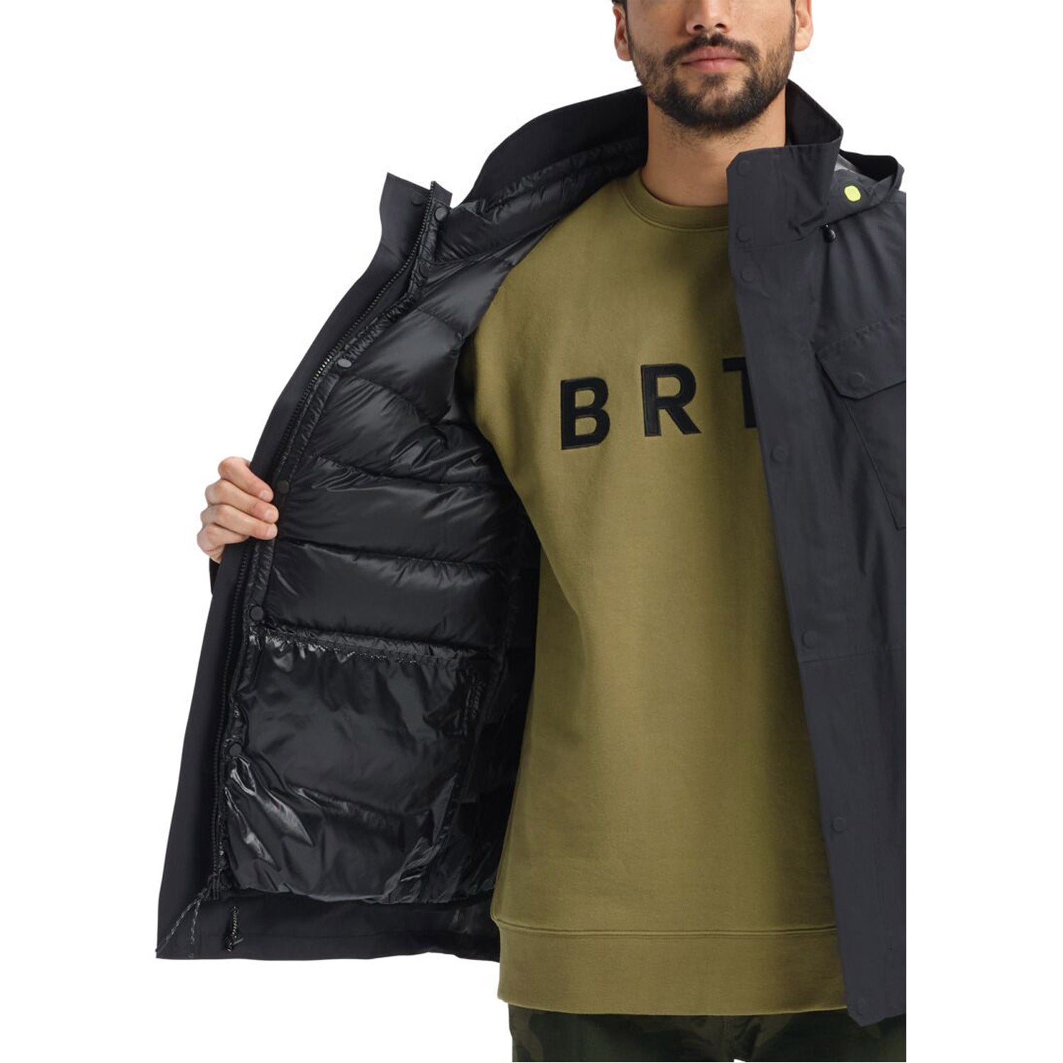 Burton GORE‑TEX Edgecomb 3-in-1 Snowboard Jacket 2020 True Black