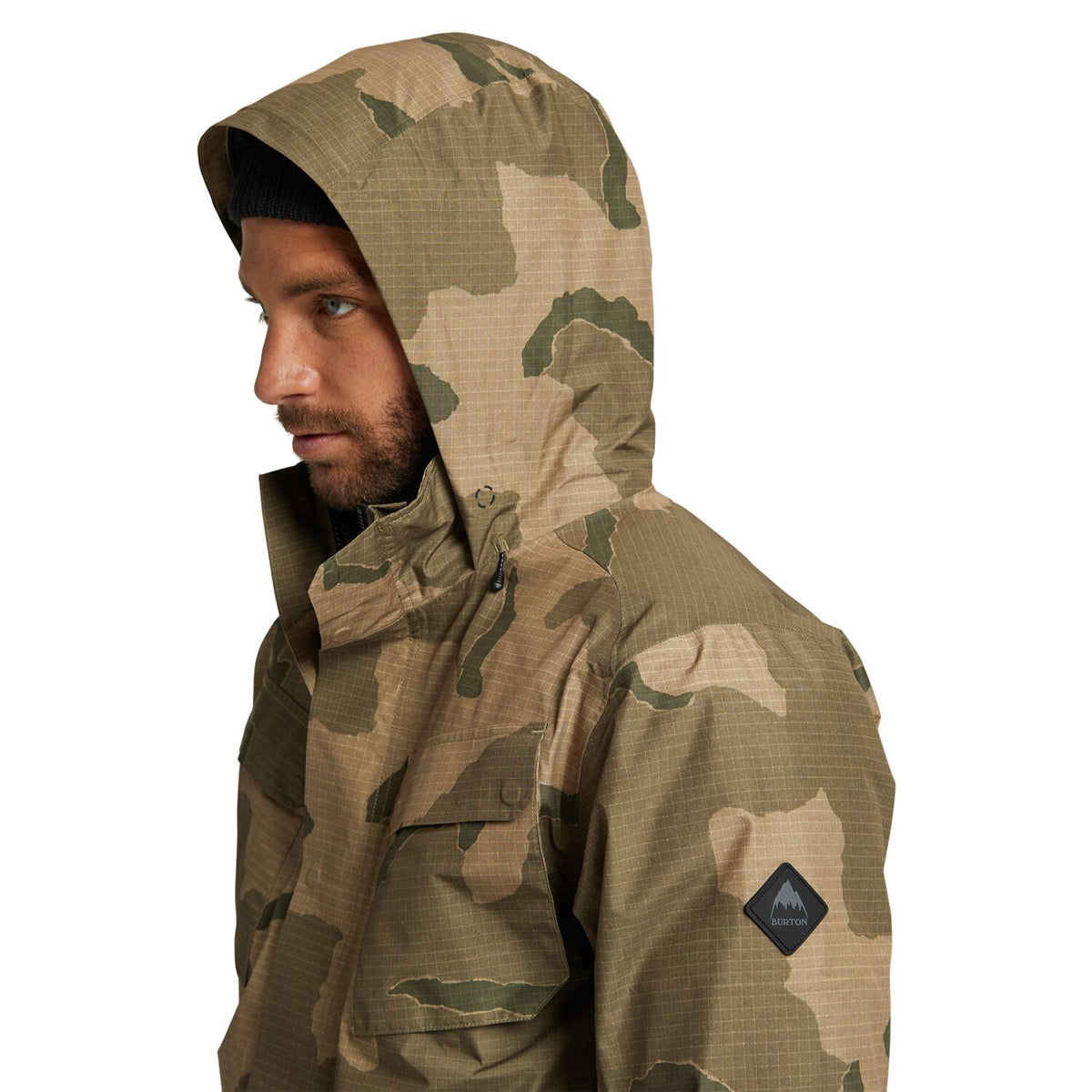 Burton Edgecomb Gore-Tex Snowboard Jacket 2021 Barren Camo 3