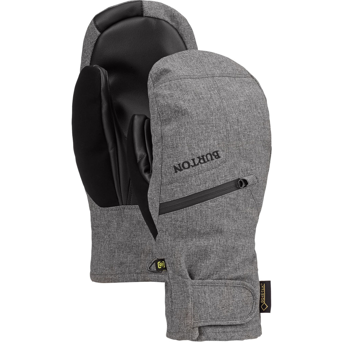 Burton Gore-Tex Mens Snowboard Undermitt 2021 Bog Heather