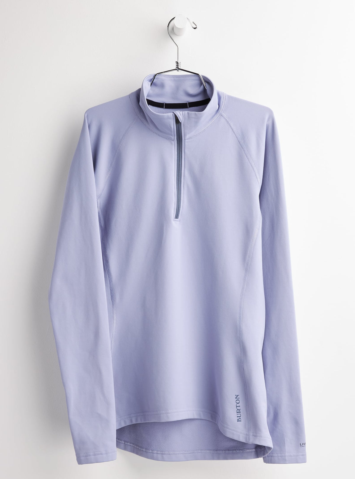 Burton Heavyweight X Base Layer Quarter-Zip 2022 Foxglove violet