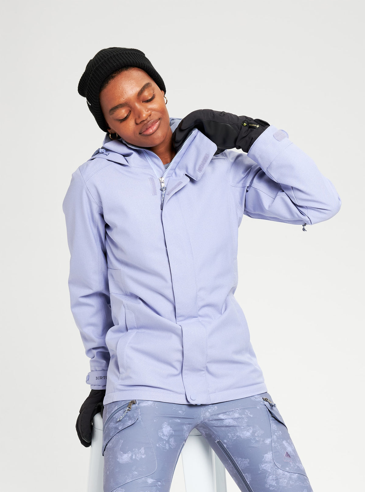 Burton Jet Set Jacket 2022 Foxglove violet