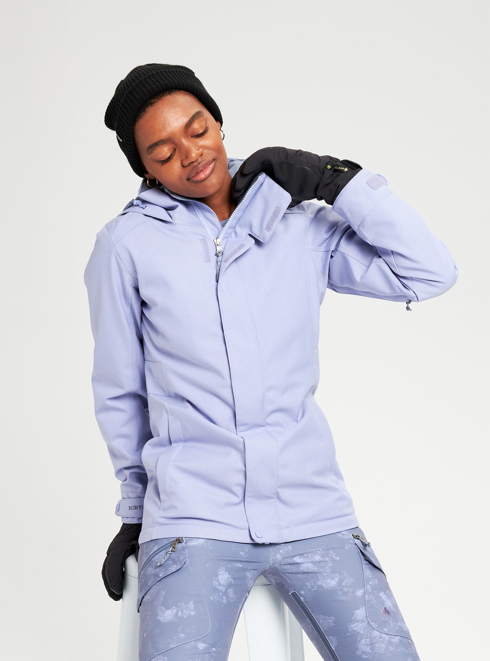 Burton Jet Set Jacket 2022 Foxglove violet