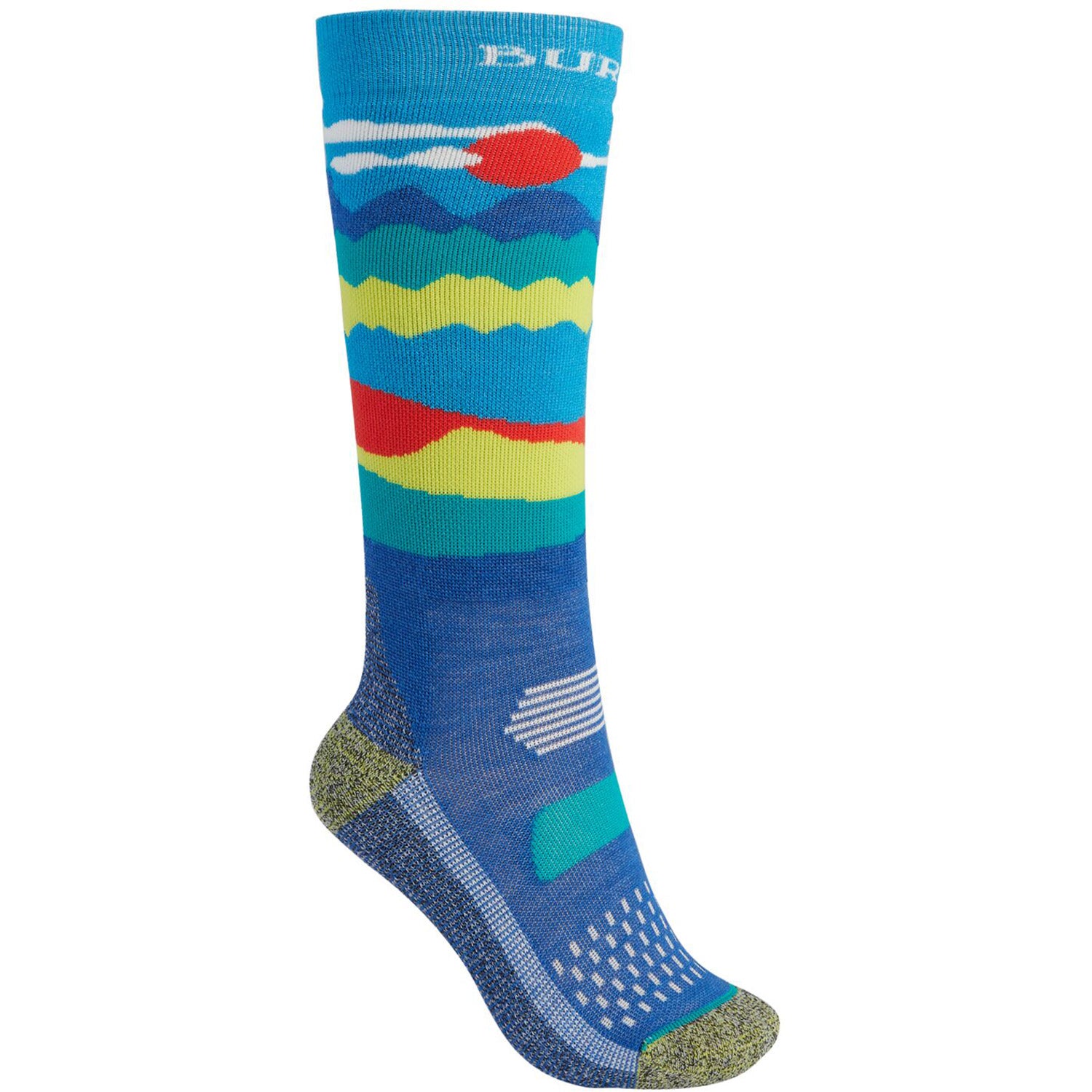 Burton Kids Performance Midweight Sock 2021 Landscape