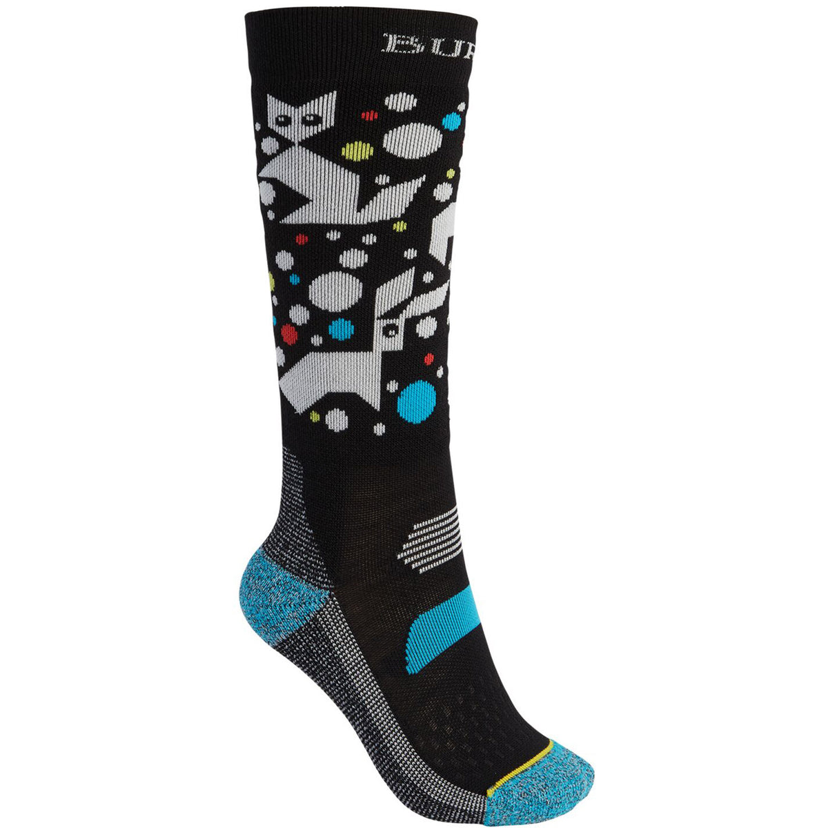 Burton Kids Performance Midweight Sock 2021 Tangranimals