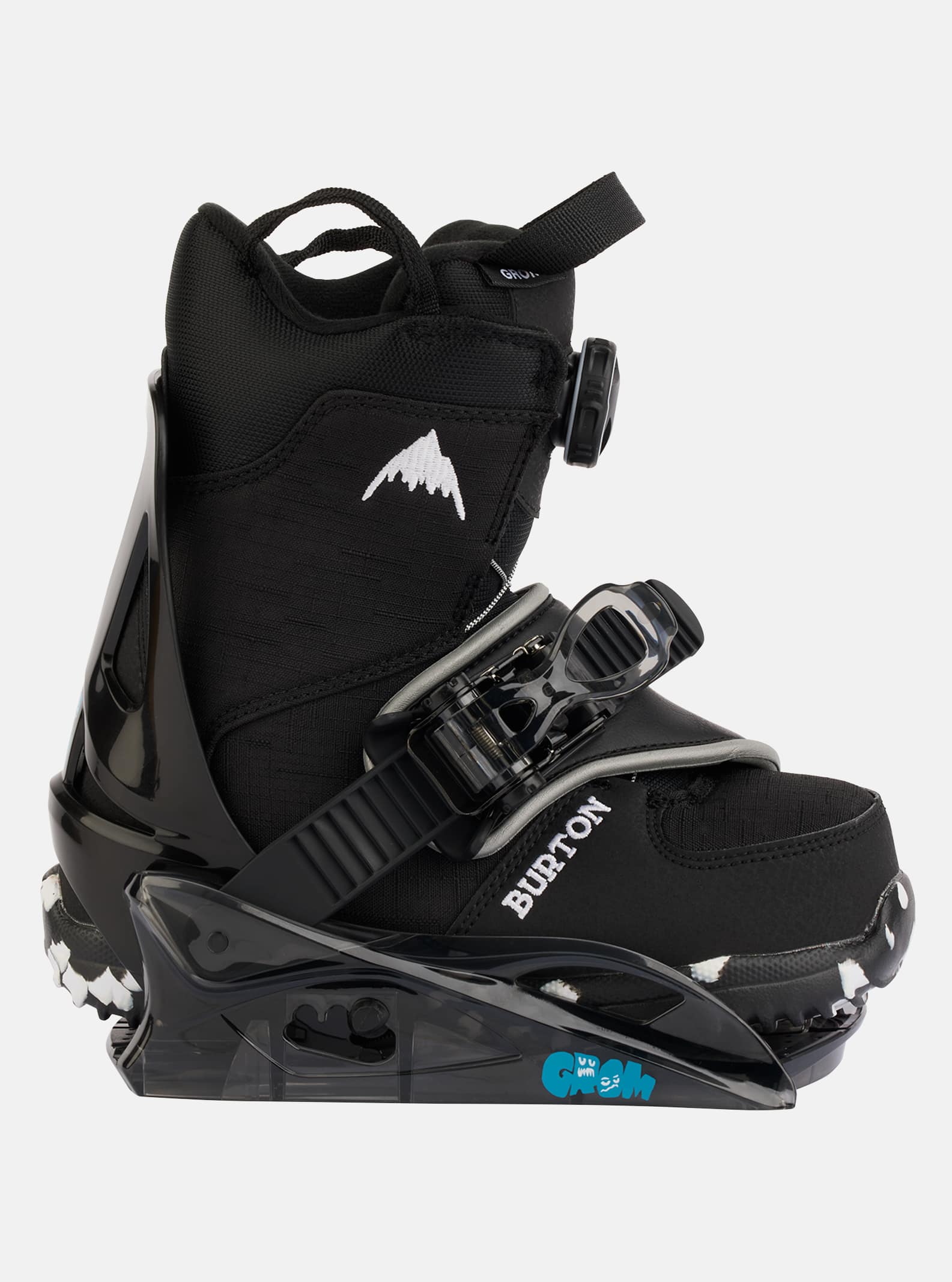 Burton Kids' Burton Grom Disc Snowboard Bindings Black