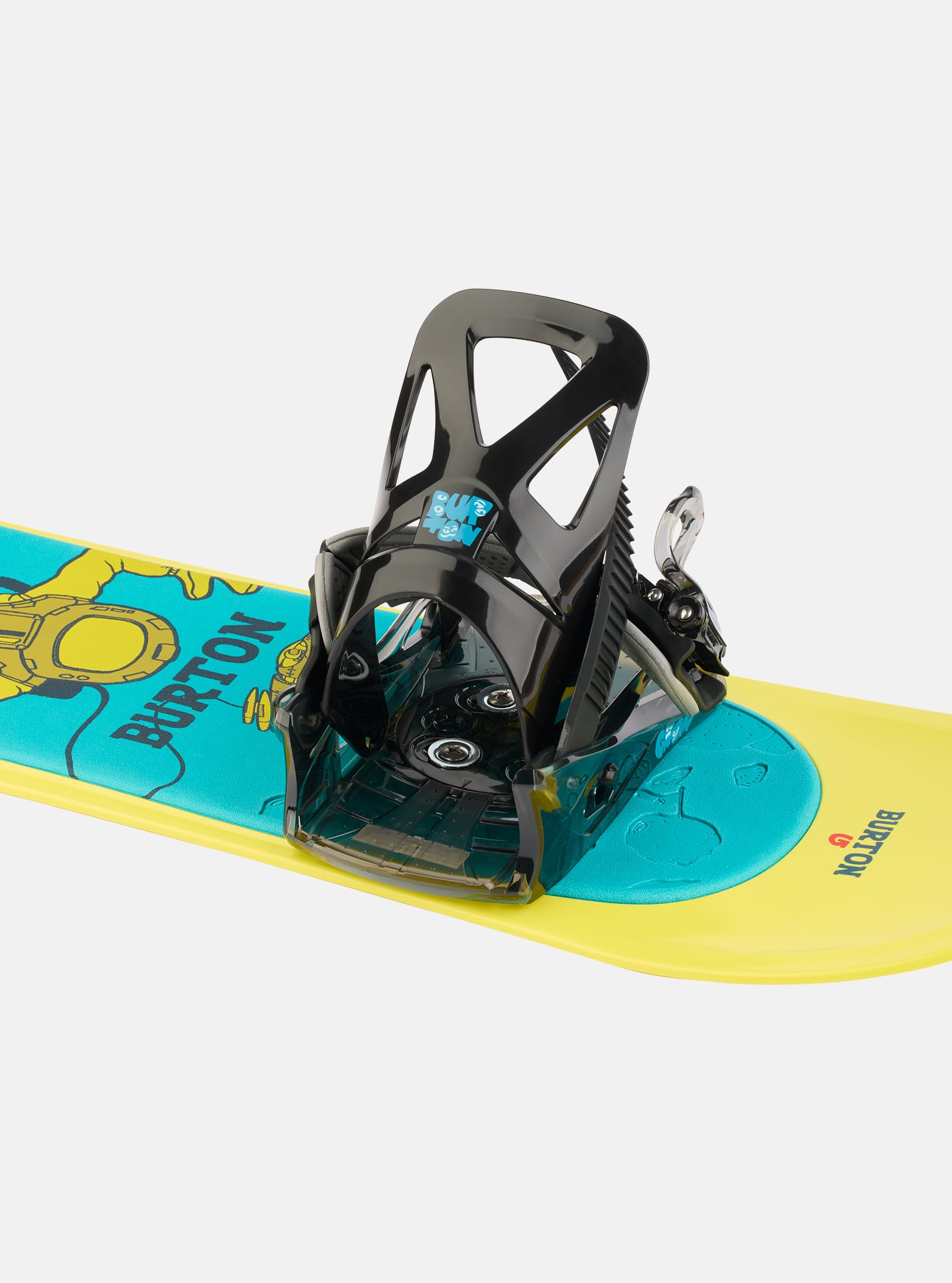 Burton Kids' Burton Grom Disc Snowboard Bindings Black