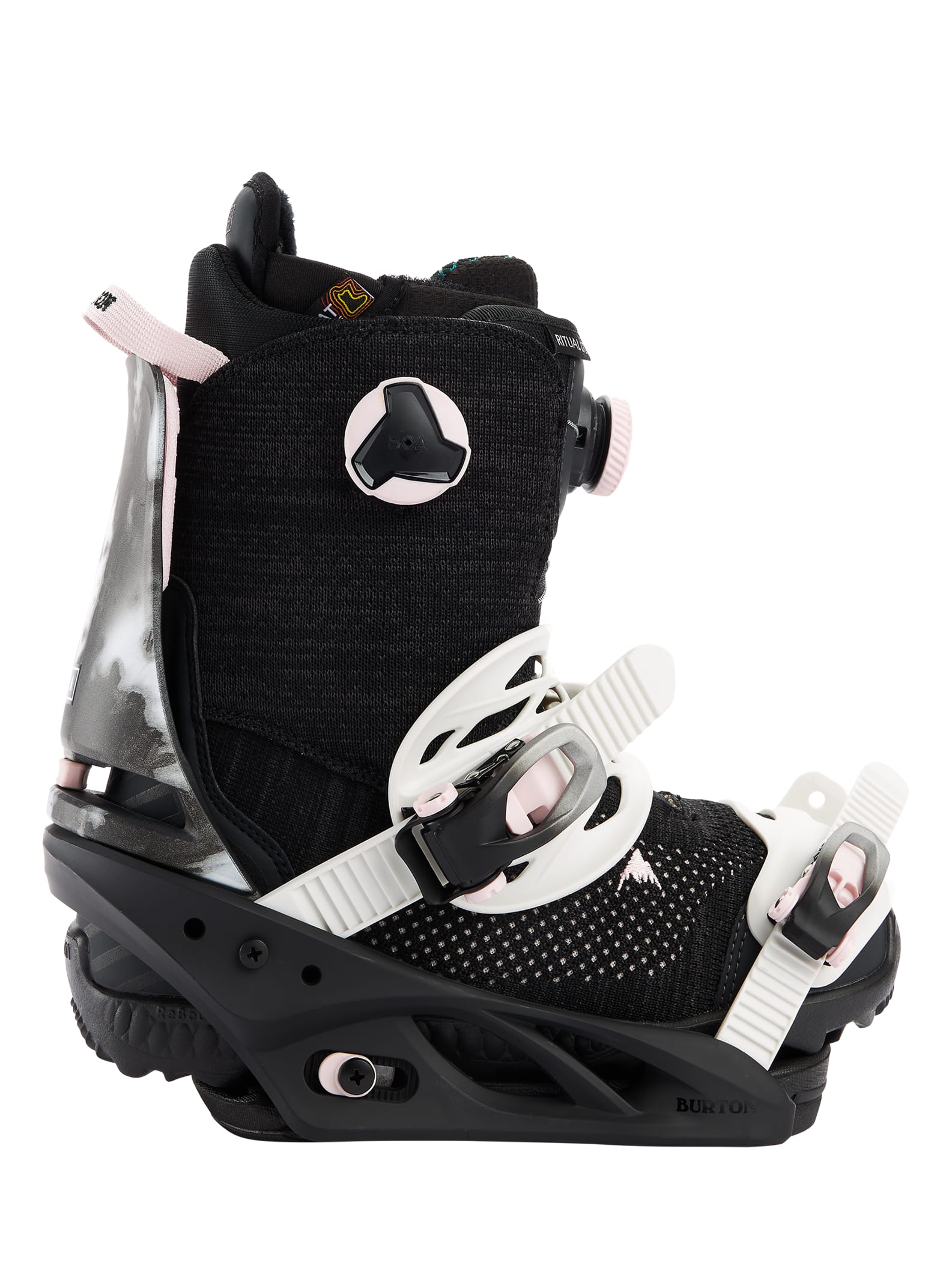 Burton Lexa Re:Flex Snowboard Binding 2022 Gray acid wash