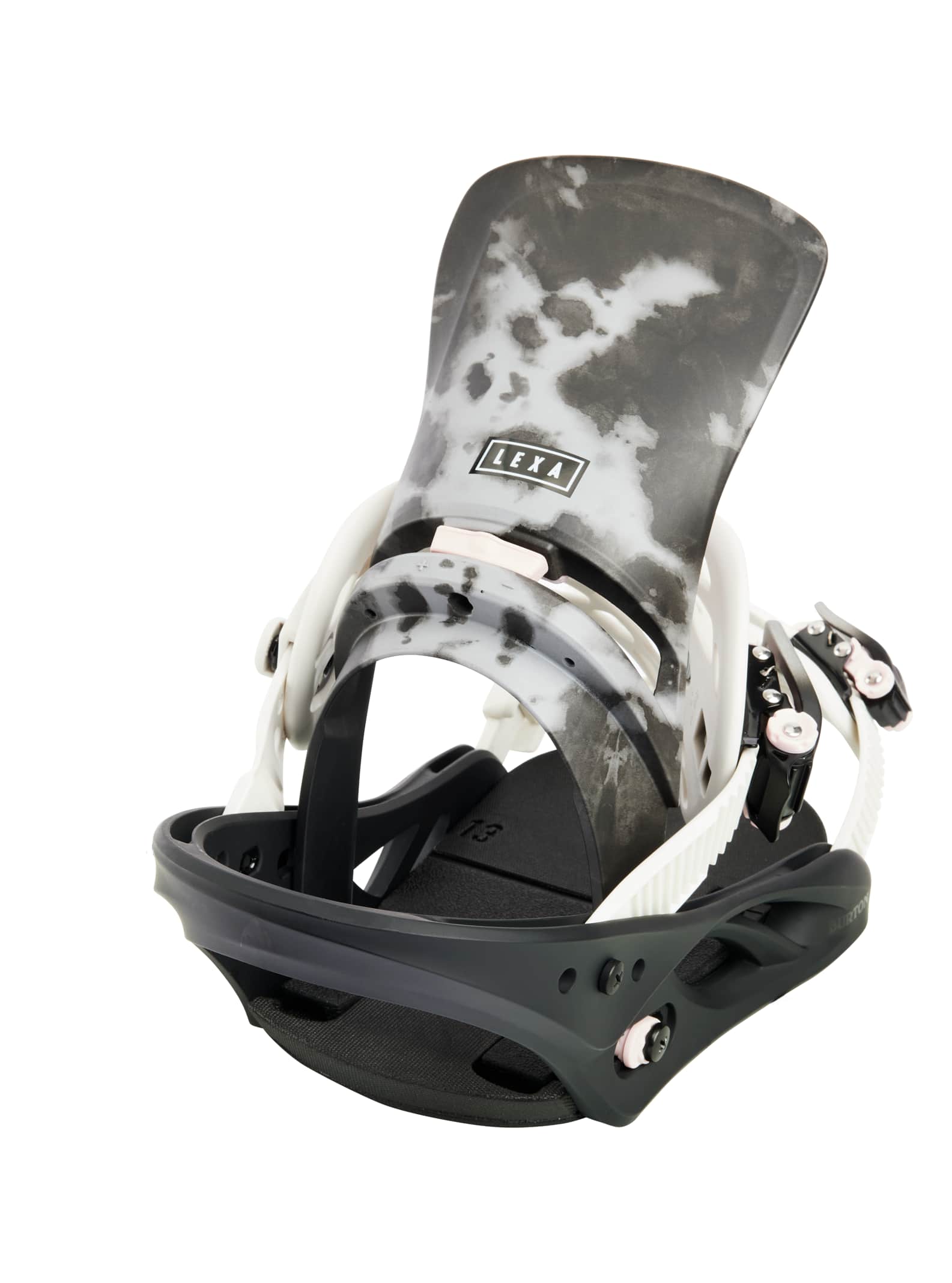 Burton Lexa Re:Flex Snowboard Binding 2022 Gray acid wash