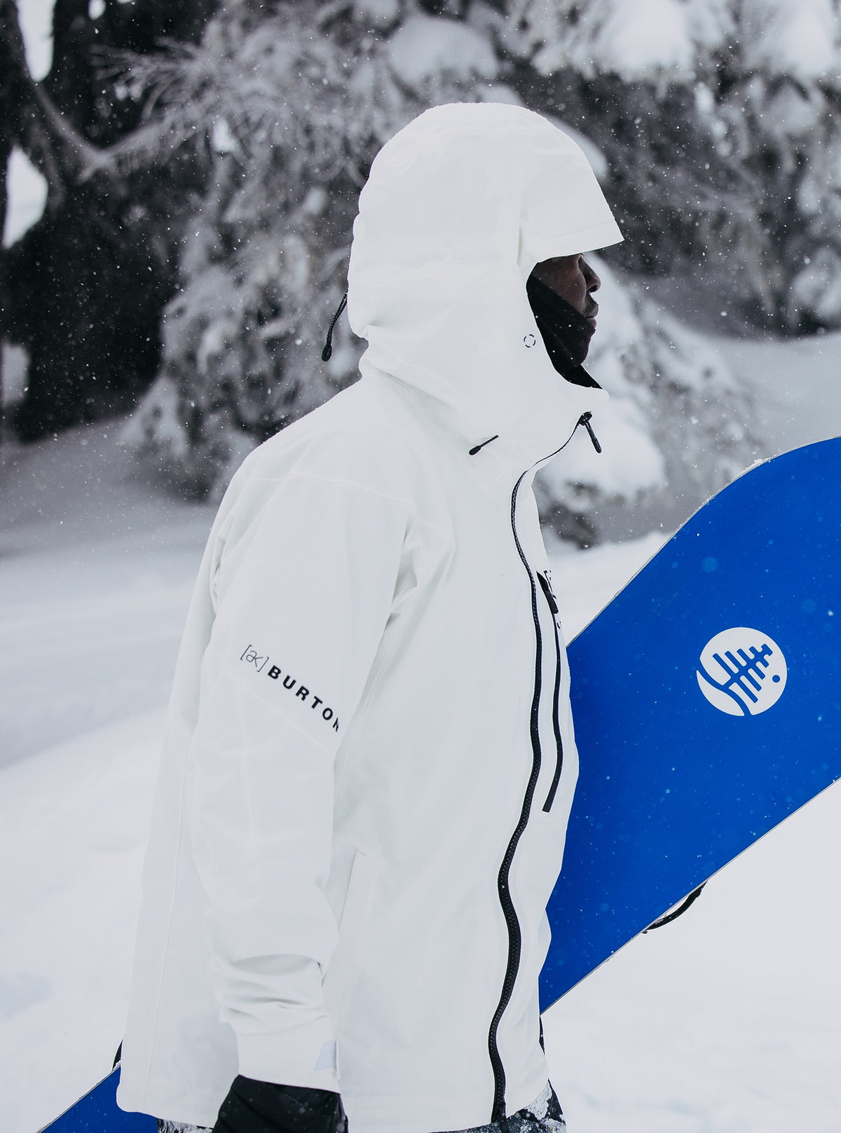 Burton Men's Burton [ak] Cyclic GORE-TEX 2L Jacket Stout White