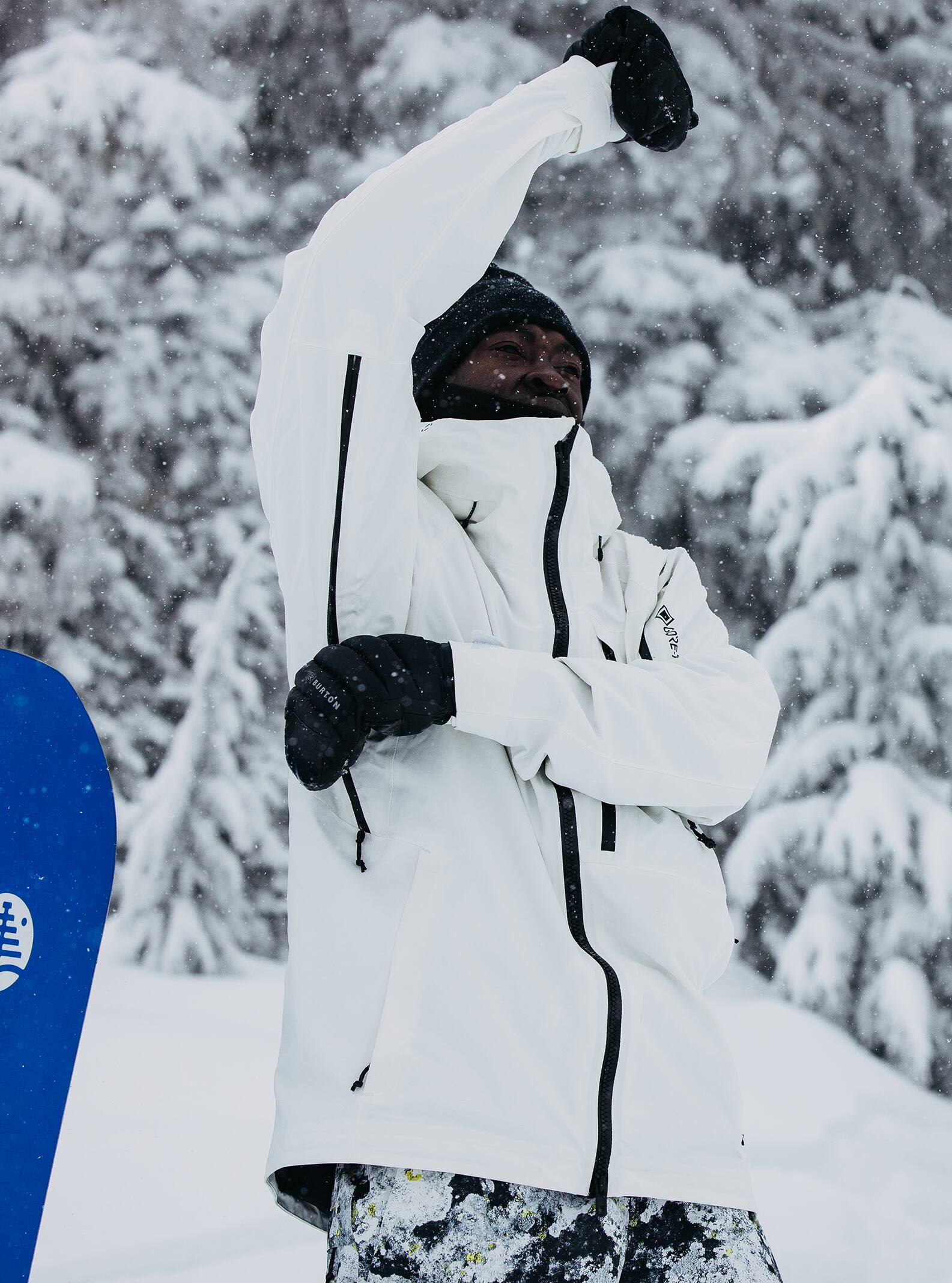 Burton Men's Burton [ak] Cyclic GORE-TEX 2L Jacket Stout White