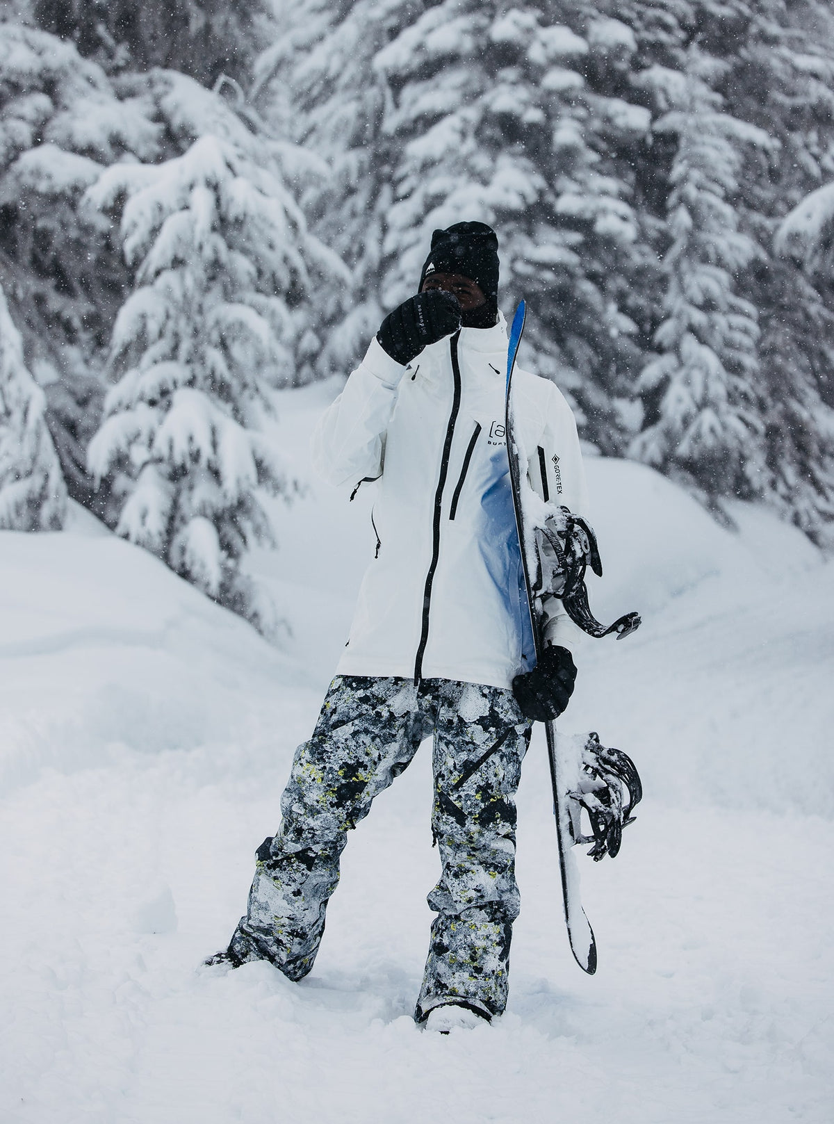 Burton Men's Burton [ak] Cyclic GORE-TEX 2L Jacket Stout White