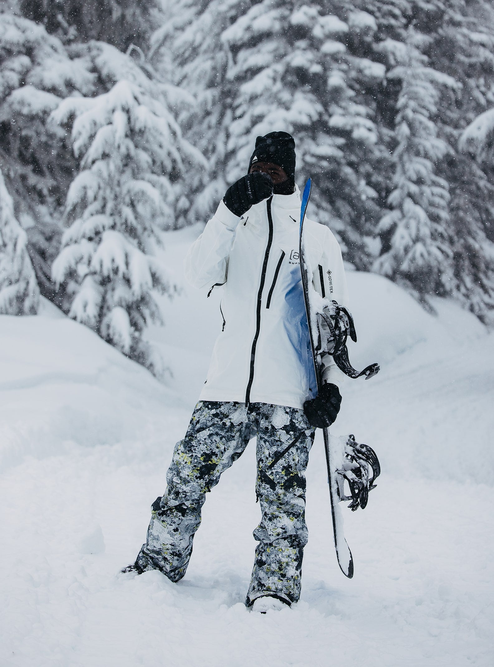 Burton Men's Burton [ak] Cyclic GORE-TEX 2L Jacket Stout White