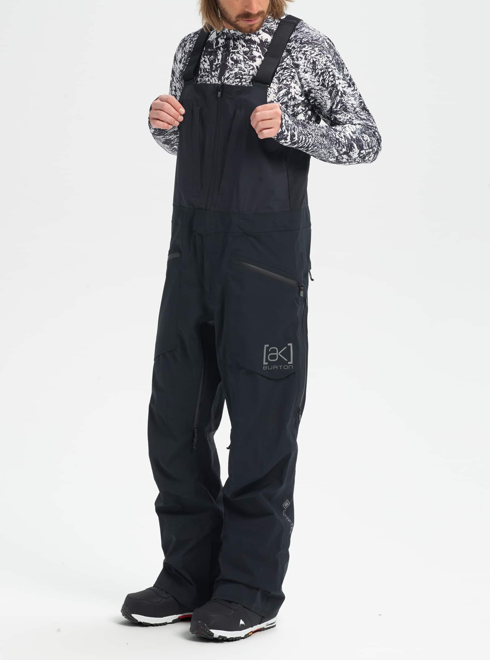 Burton Men's Burton [ak] Freebird GORE-TEX 3L Stretch Bib Pants True Black