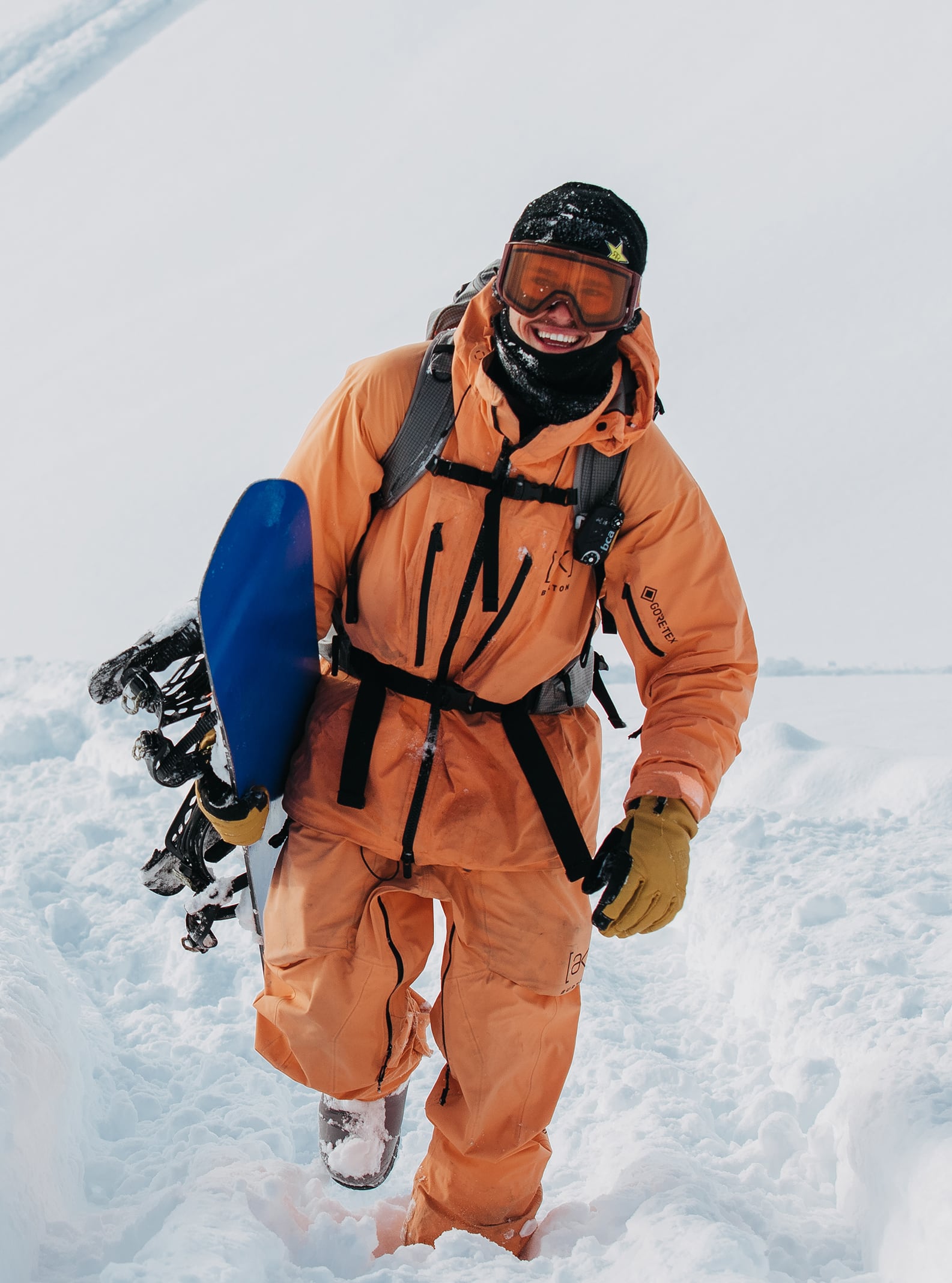 Burton Men's Burton [ak] Hover GORE-TEX 3L Stretch Jacket Salmon Buff