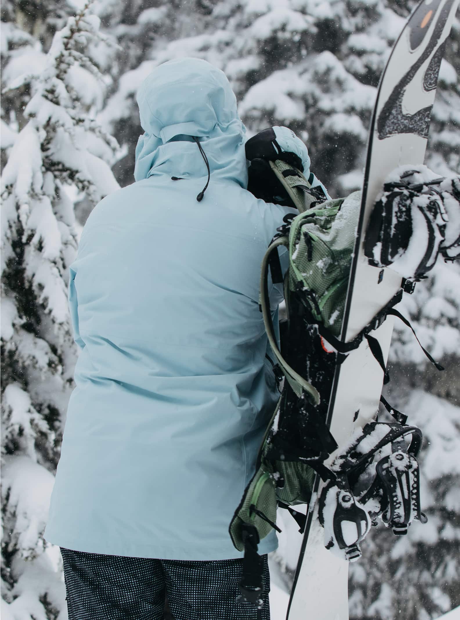 Burton Men's Burton [ak] Swash GORE-TEX 2L Jacket Ballad Blue