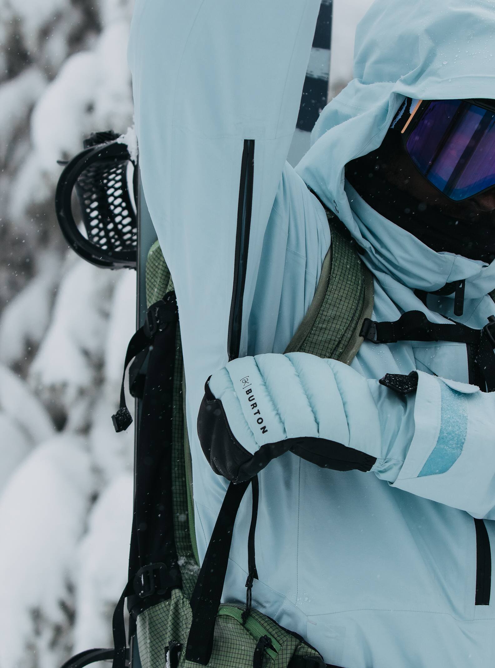 Burton Men's Burton [ak] Swash GORE-TEX 2L Jacket Ballad Blue