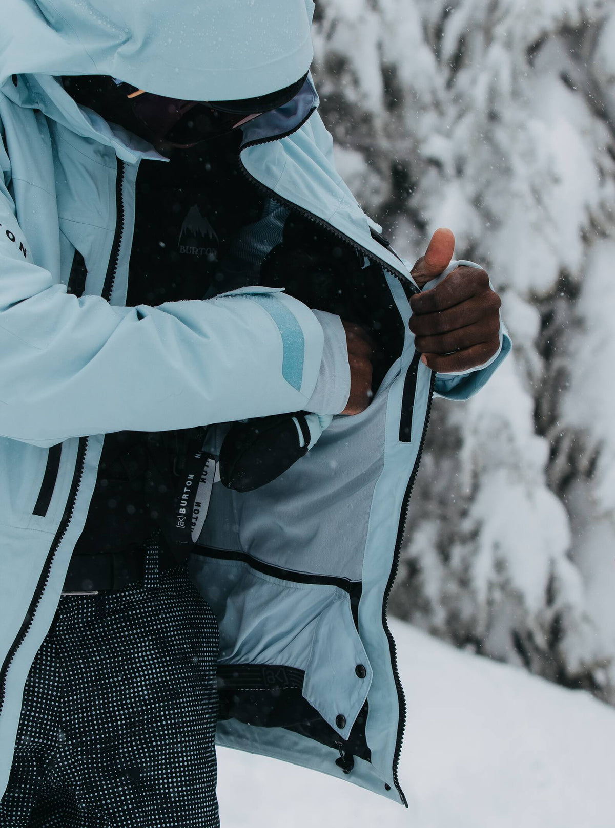 Burton Men's Burton [ak] Swash GORE-TEX 2L Jacket Ballad Blue