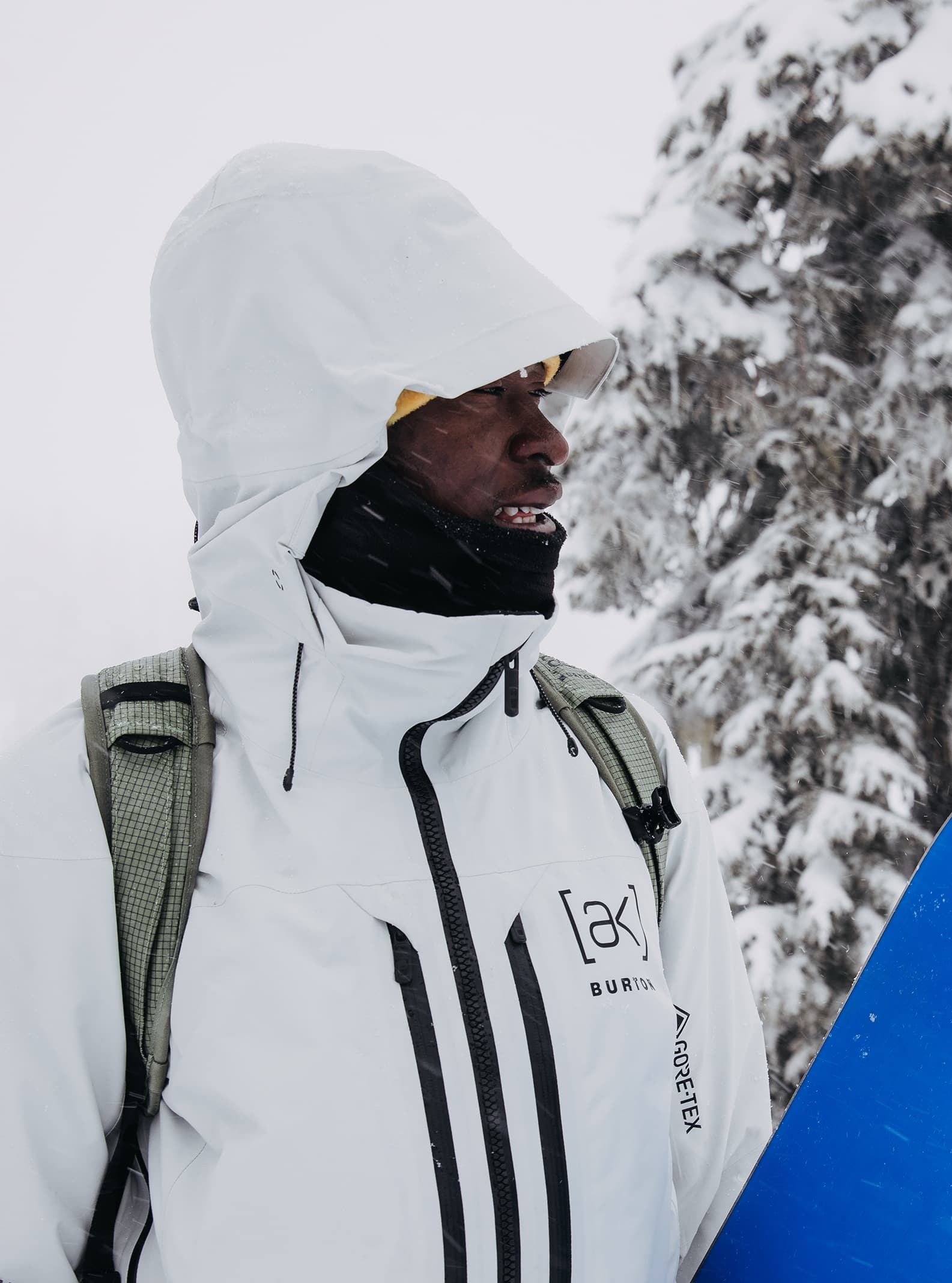 Burton Men's Burton [ak] Swash GORE-TEX 2L Jacket Gray Cloud