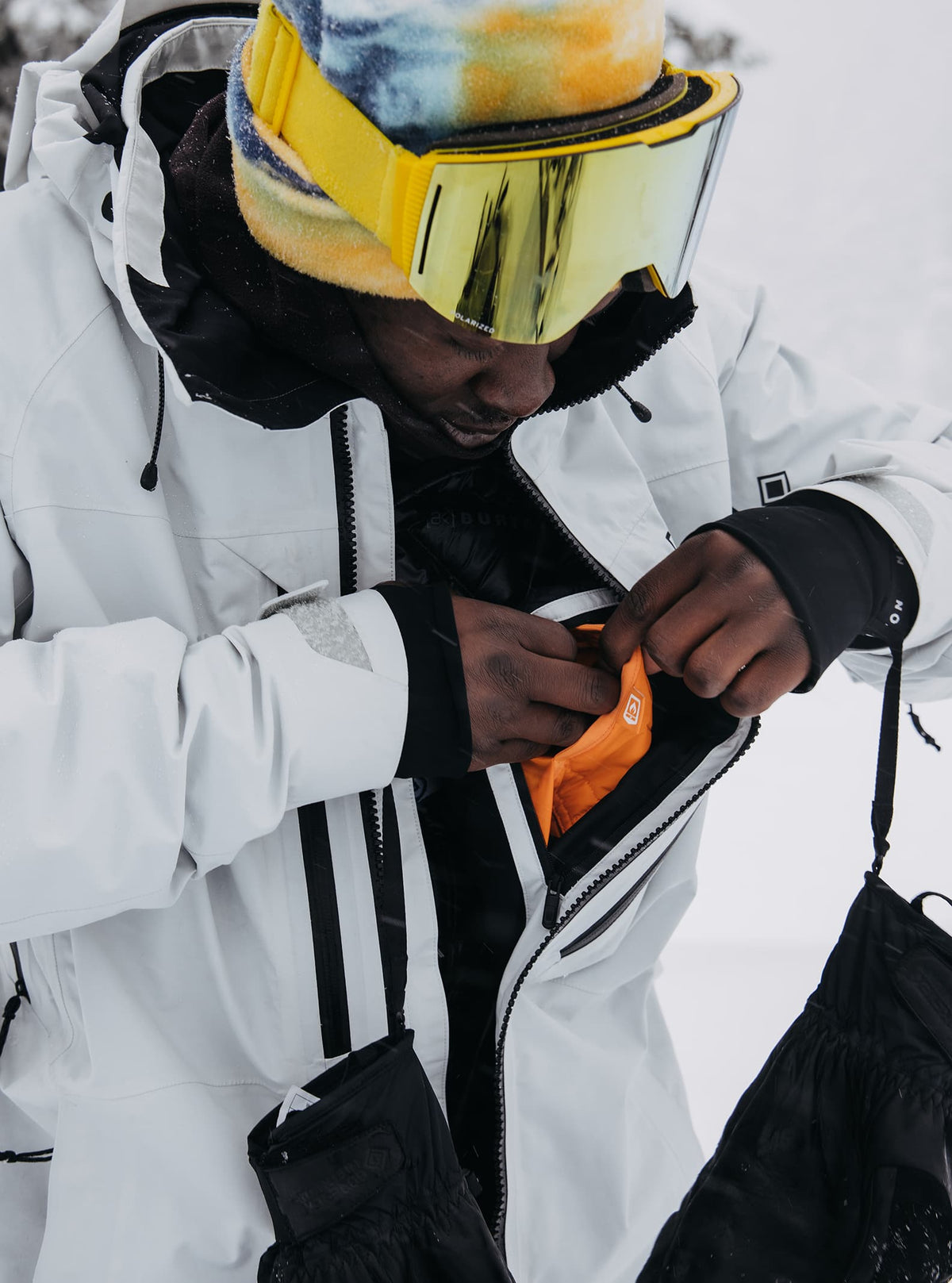 Burton Men's Burton [ak] Swash GORE-TEX 2L Jacket Gray Cloud