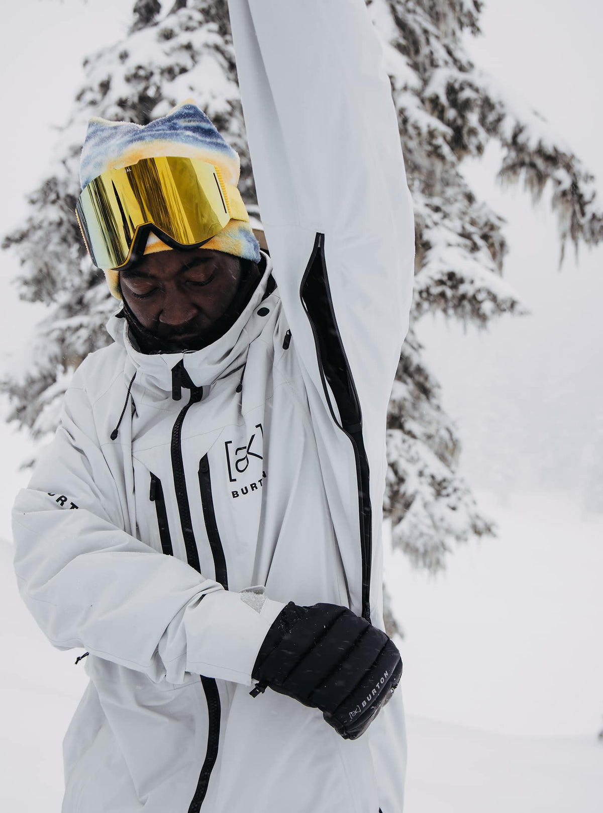 Burton Men's Burton [ak] Swash GORE-TEX 2L Jacket Gray Cloud