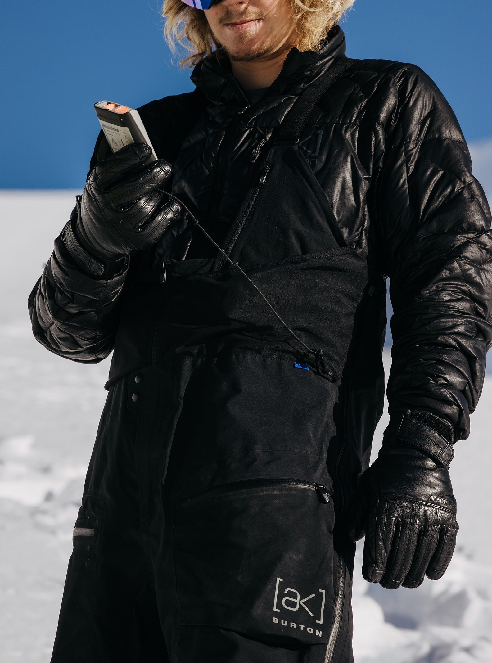 Burton Men's Burton [ak] Tusk GORE-TEX PRO Hi-Top 3L Bib Pants True Black