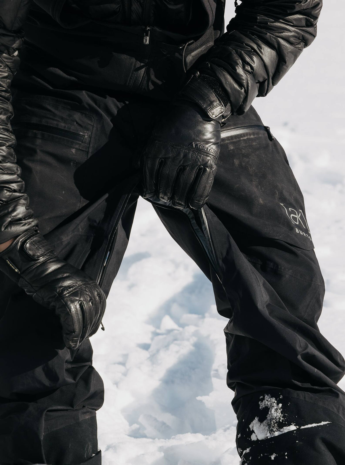 Burton Men's Burton [ak] Tusk GORE-TEX PRO Hi-Top 3L Bib Pants True Black