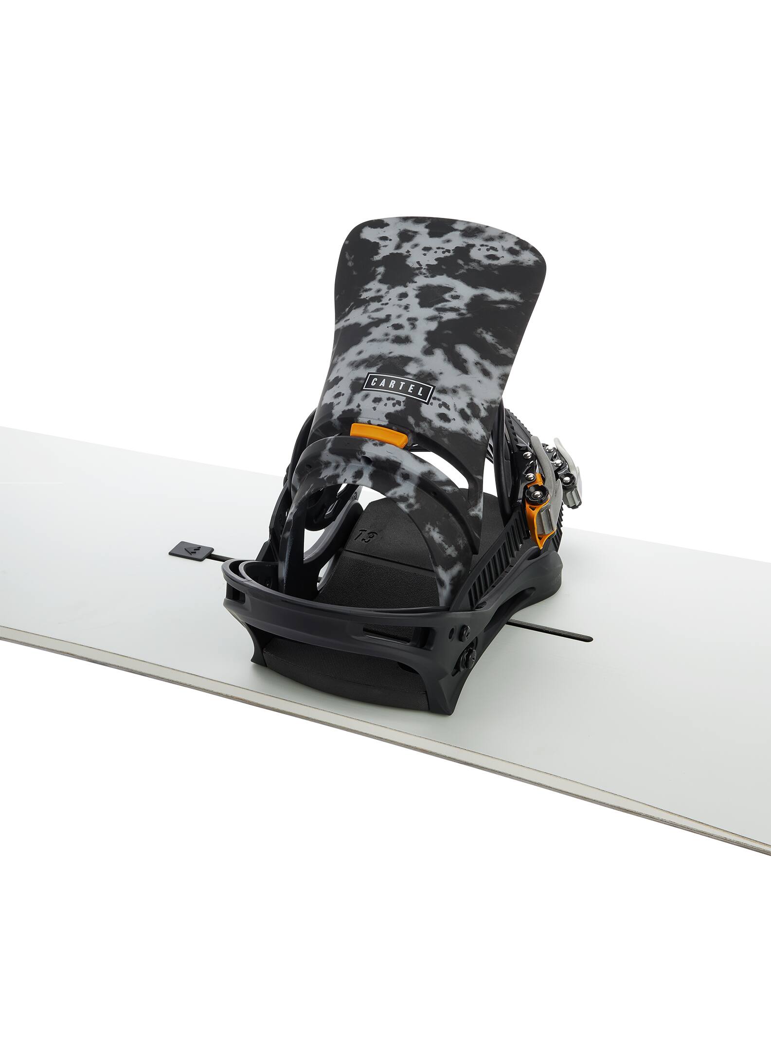 Burton Men's Burton Cartel Re:Flex Snowboard Binding 2022 Gray acid wash