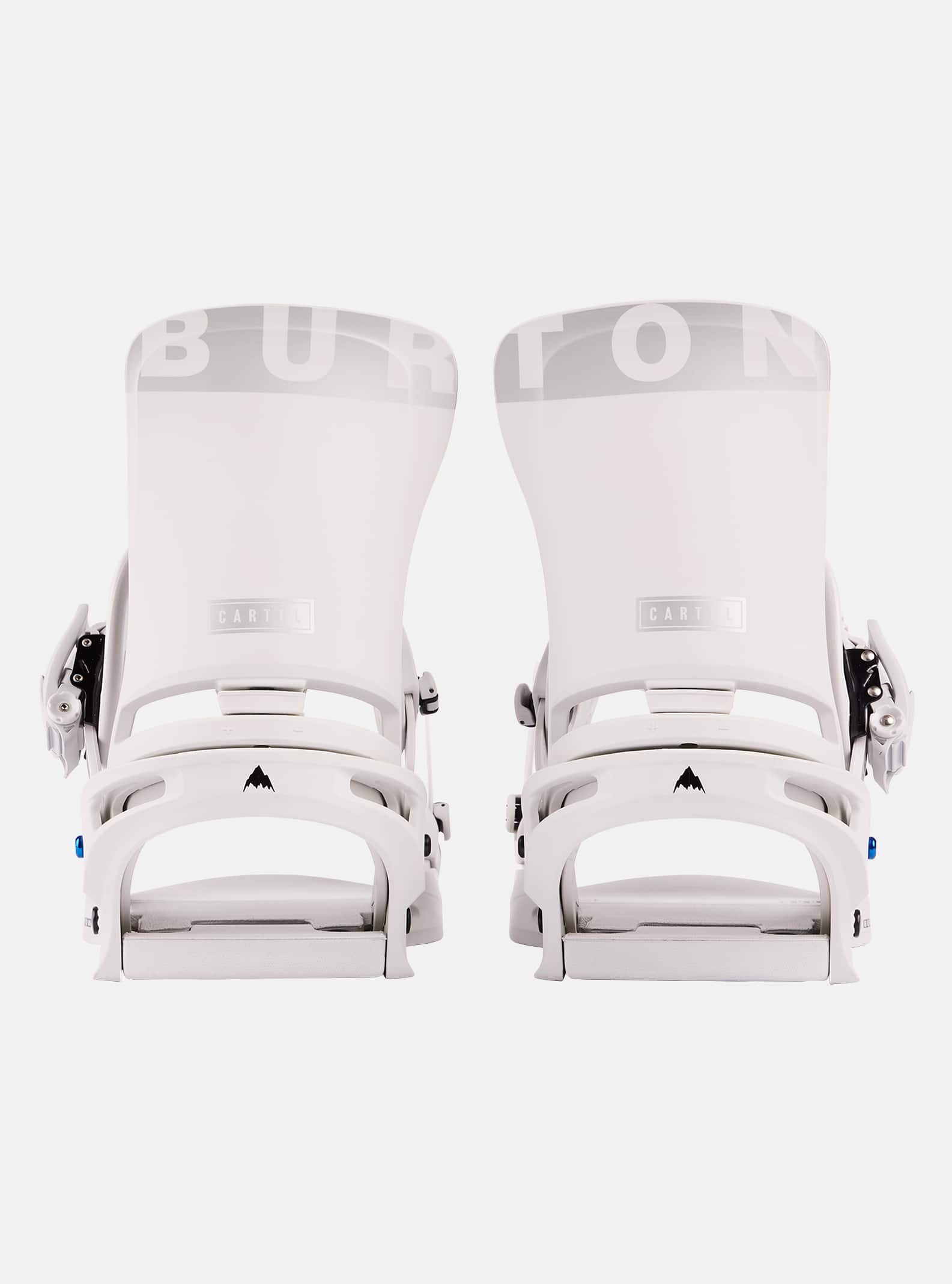 Burton Men's Burton Cartel Re:Flex Snowboard Bindings Gray Cloud