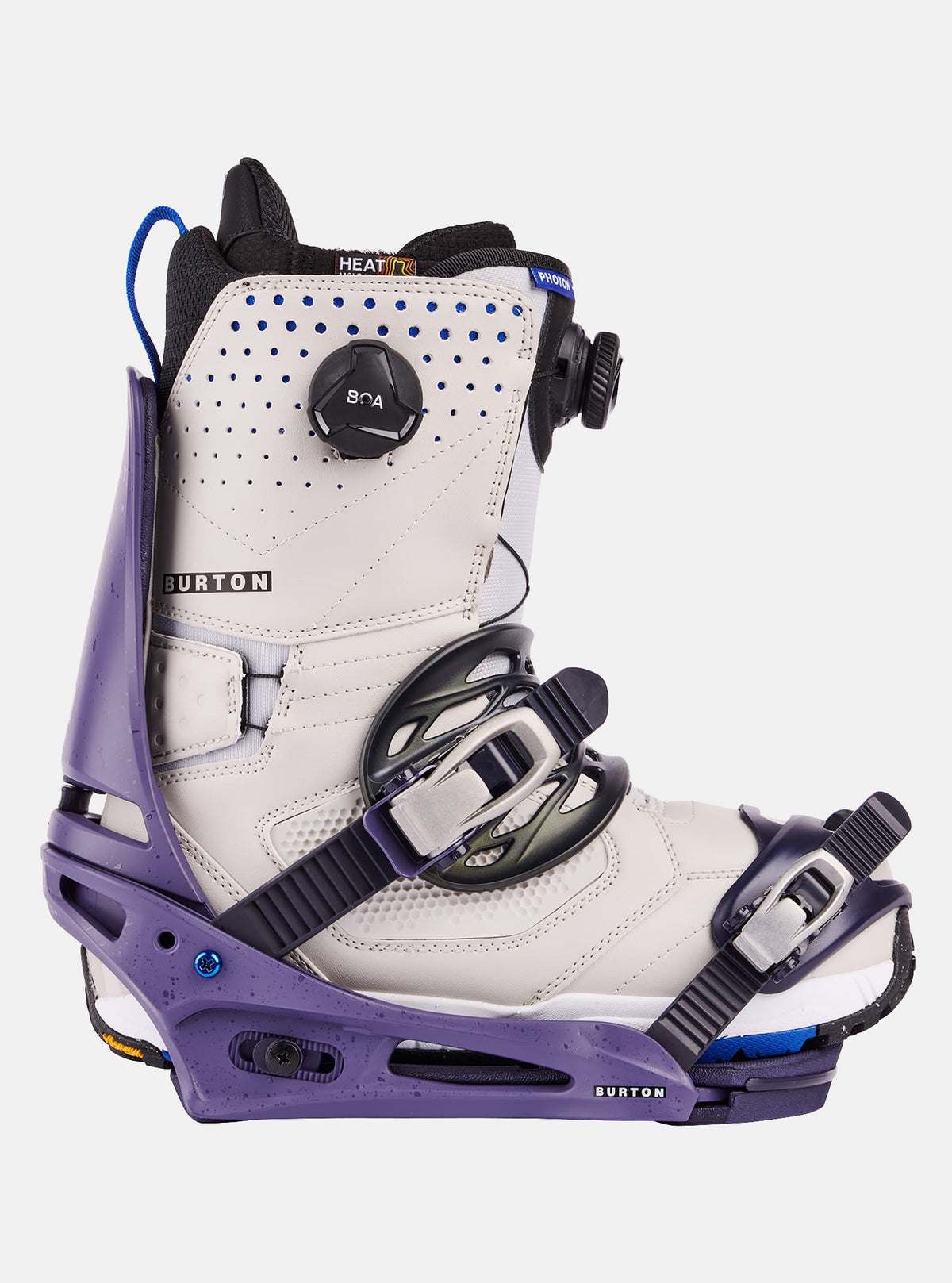 Burton Men's Burton Cartel Re:Flex Snowboard Bindings Violet Halo