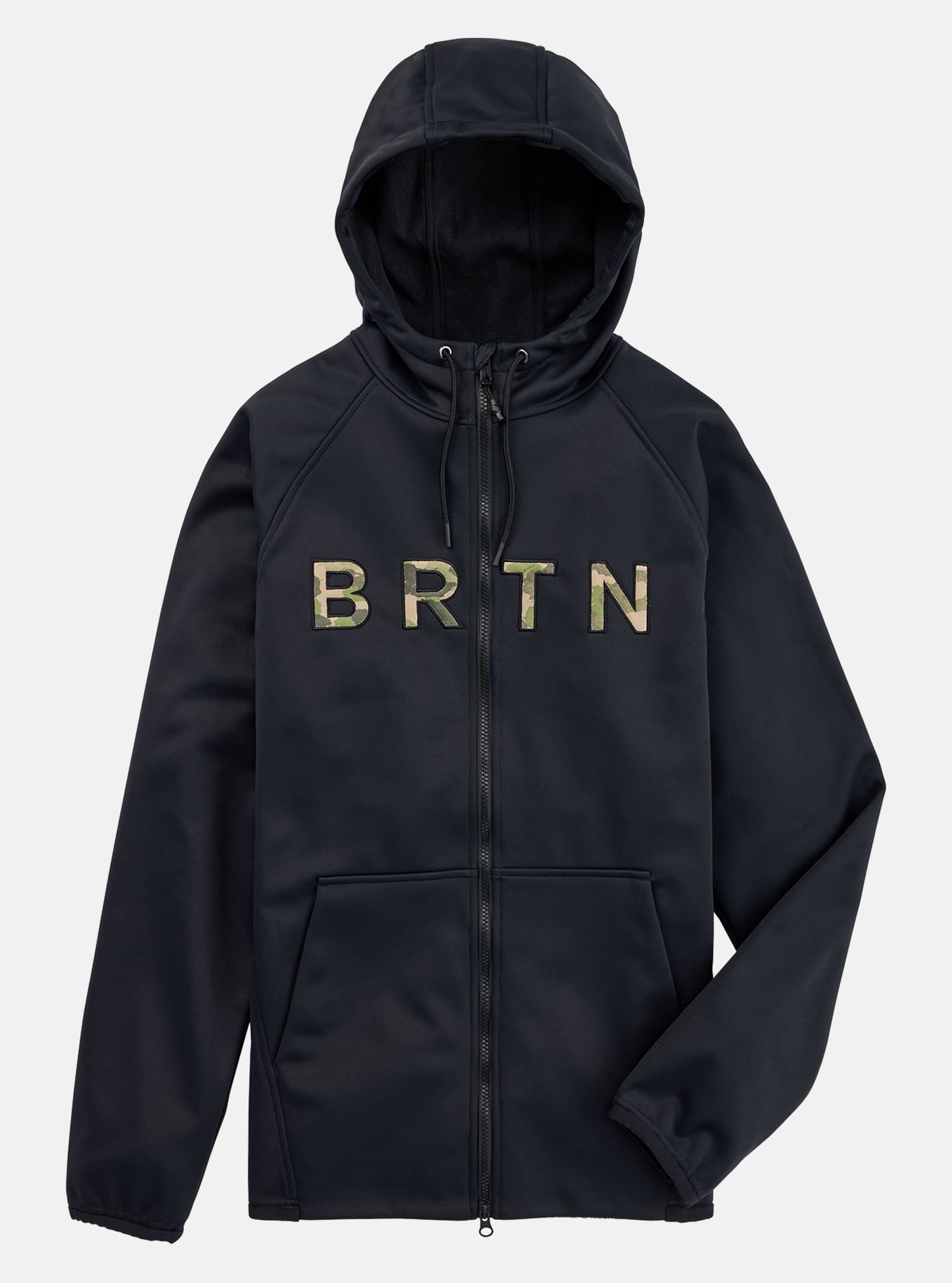 Burton Men's Burton Crown Weatherproof Full-Zip Fleece True Black