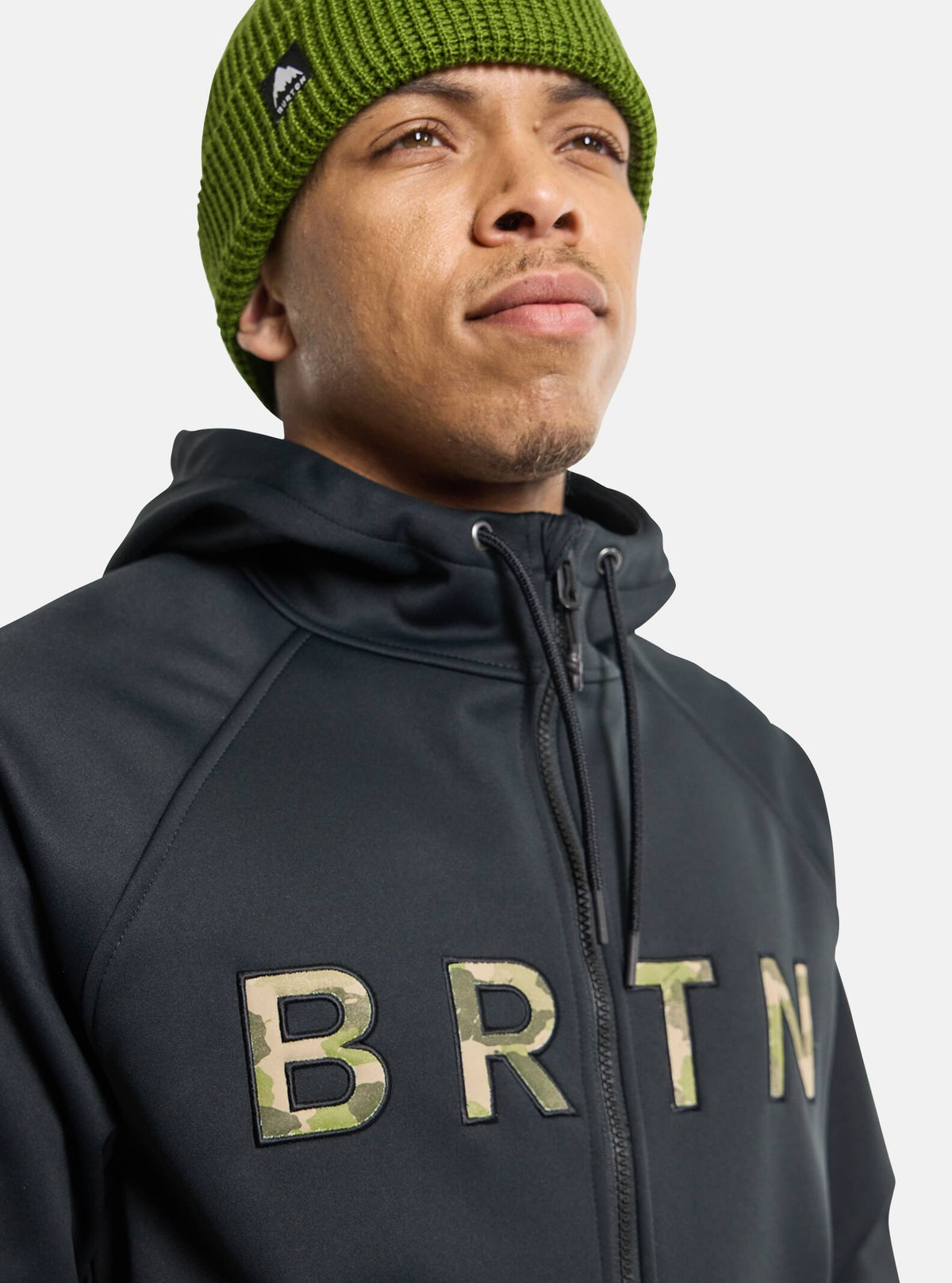 Burton Men's Burton Crown Weatherproof Full-Zip Fleece True Black